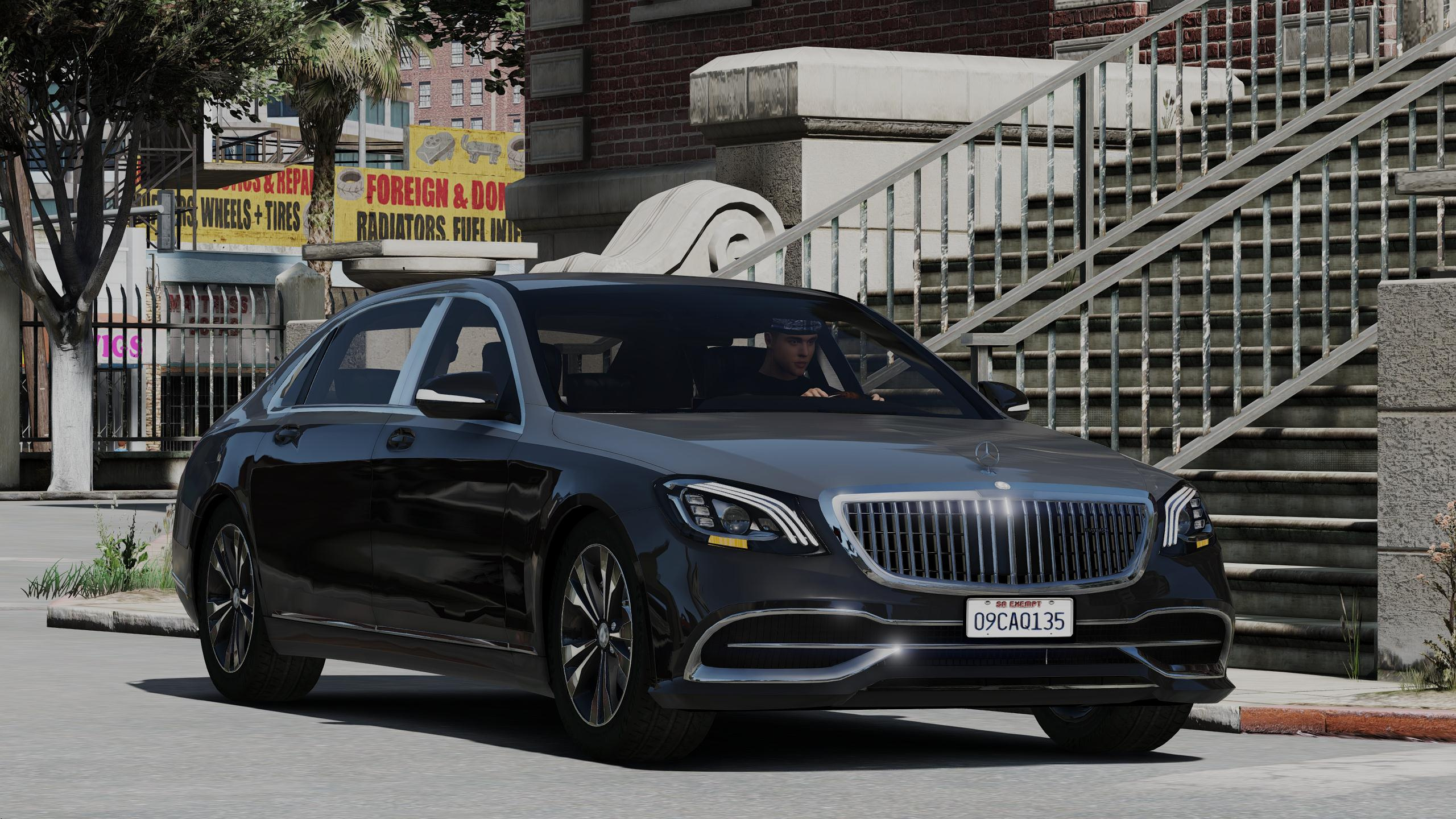 Maybach s650 gta 5 фото 7