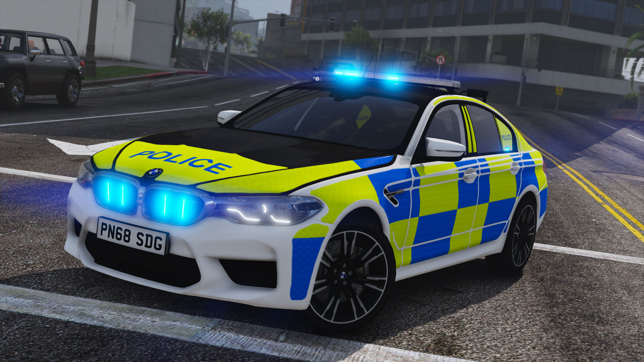 2018 Police BMW M5 F90 [Replace | ELS] - GTA5-Mods.com