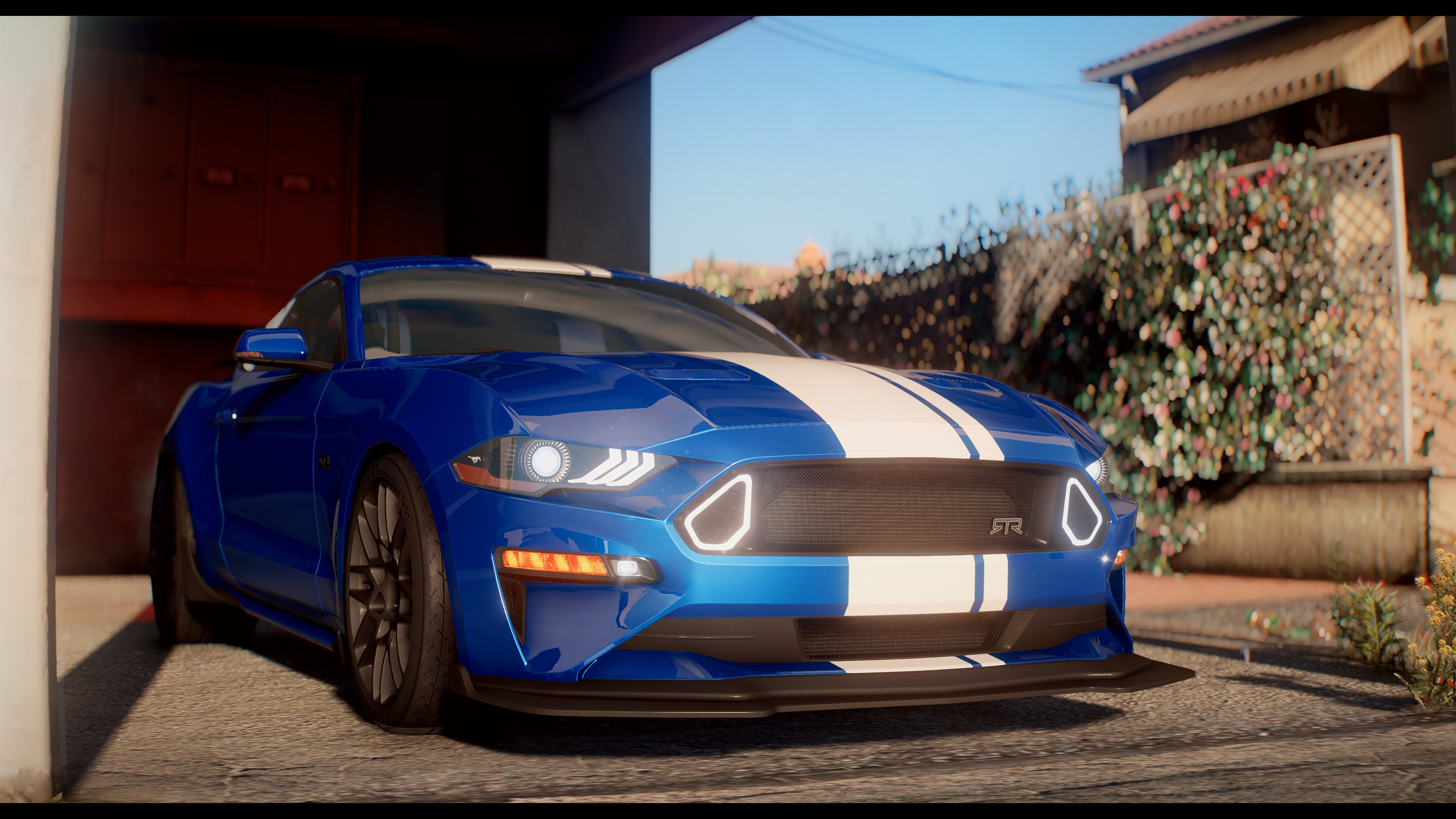 Gta 5 ford mustang replace фото 13
