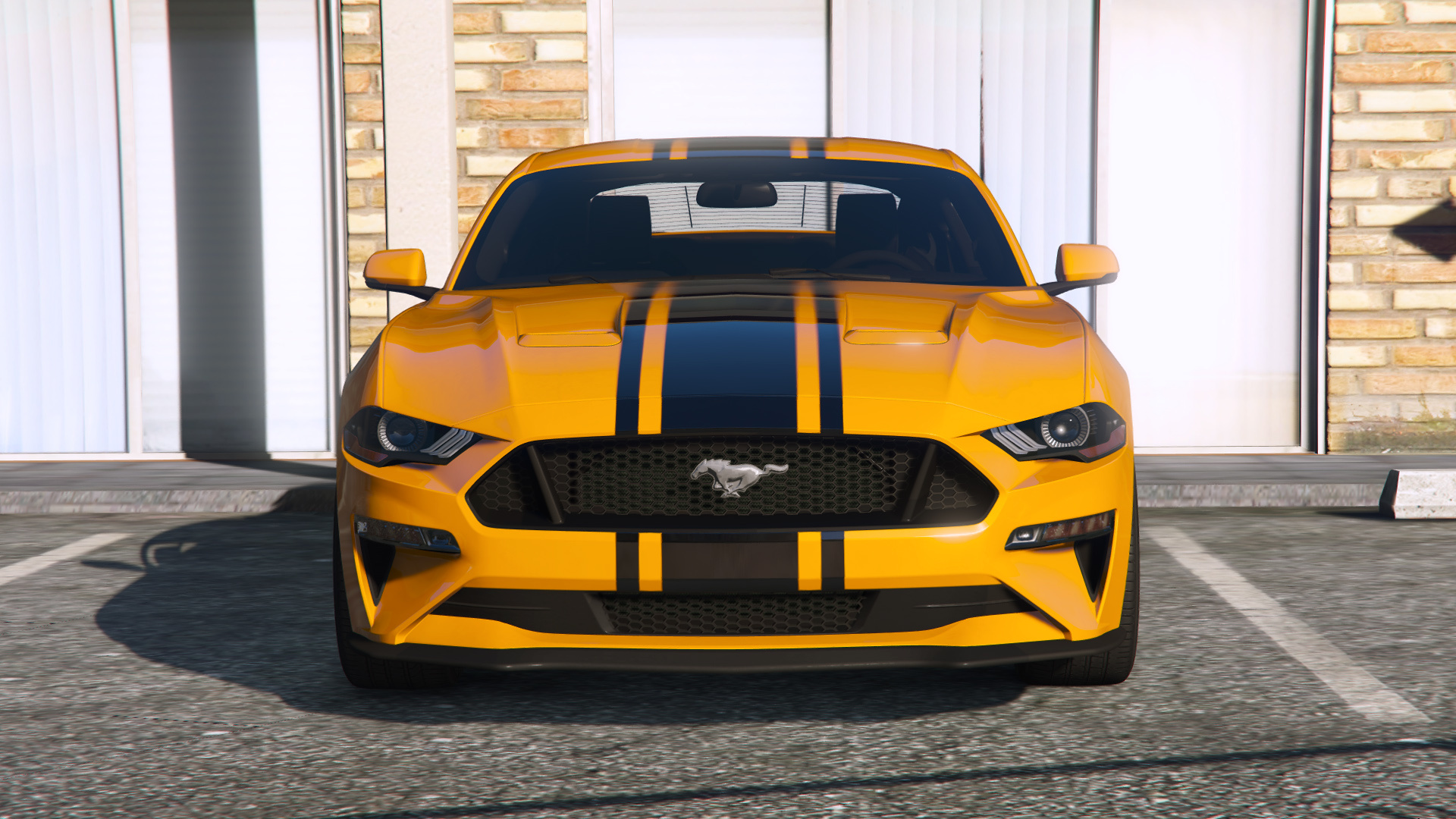 Gta 5 ford mustang replace фото 97