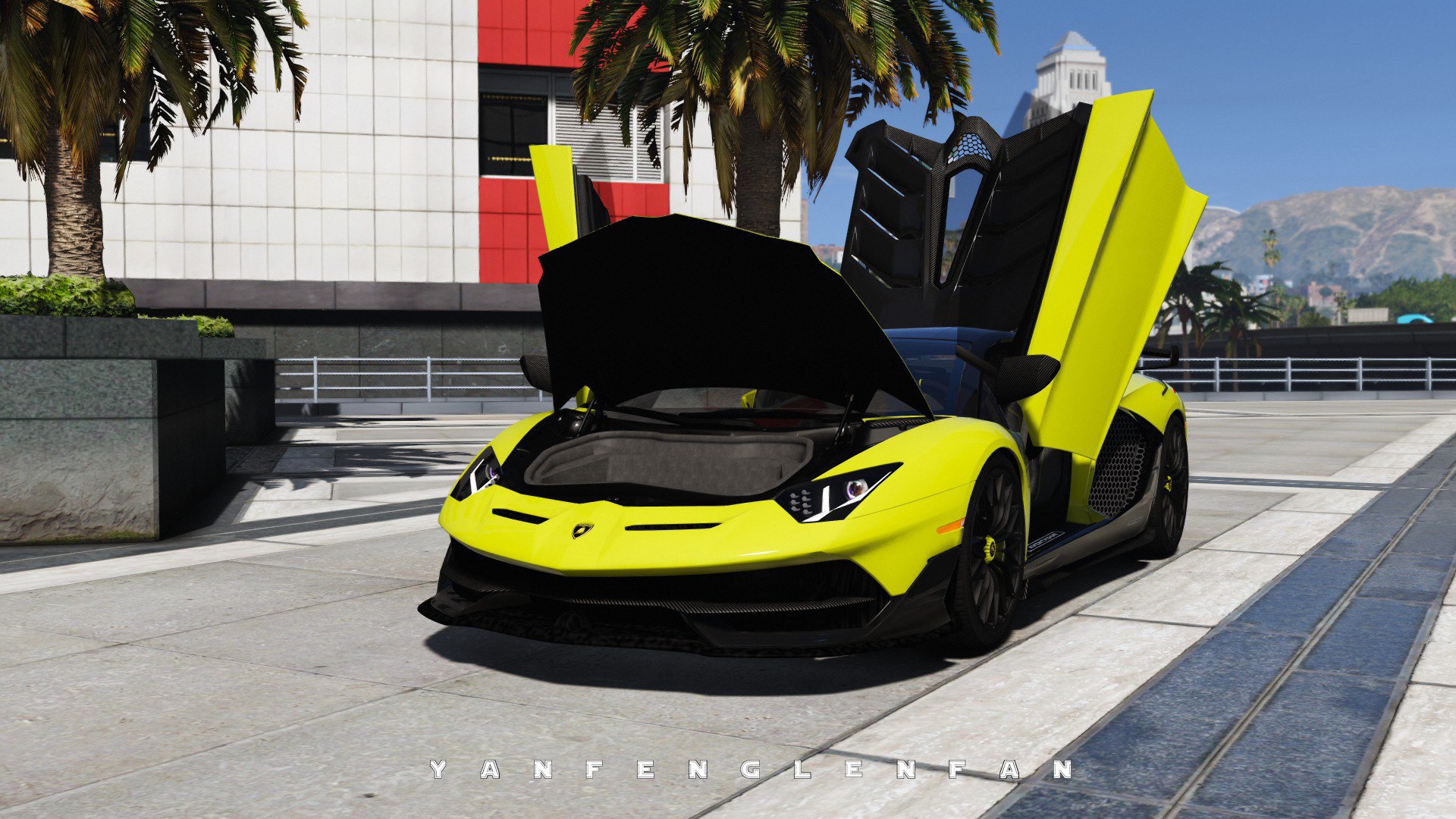 Gta 5 mods lamborghini aventador фото 34