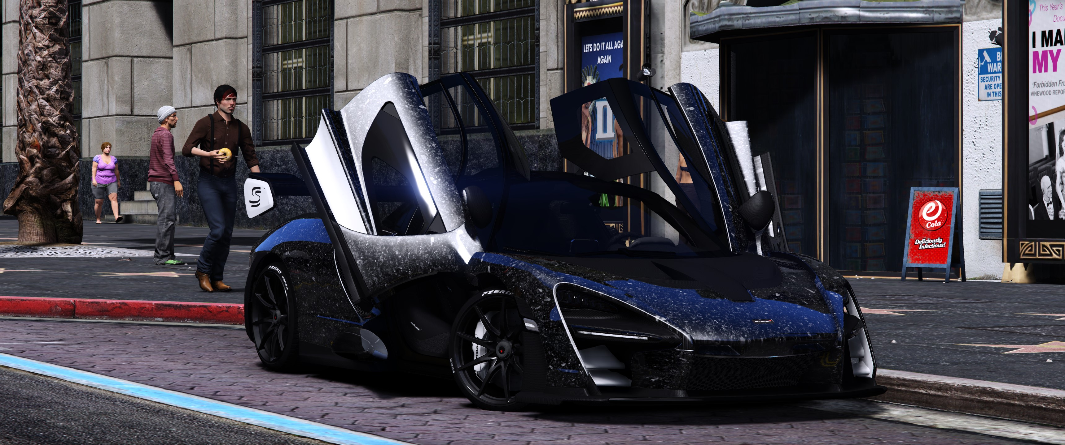 Mclaren senna gta 5