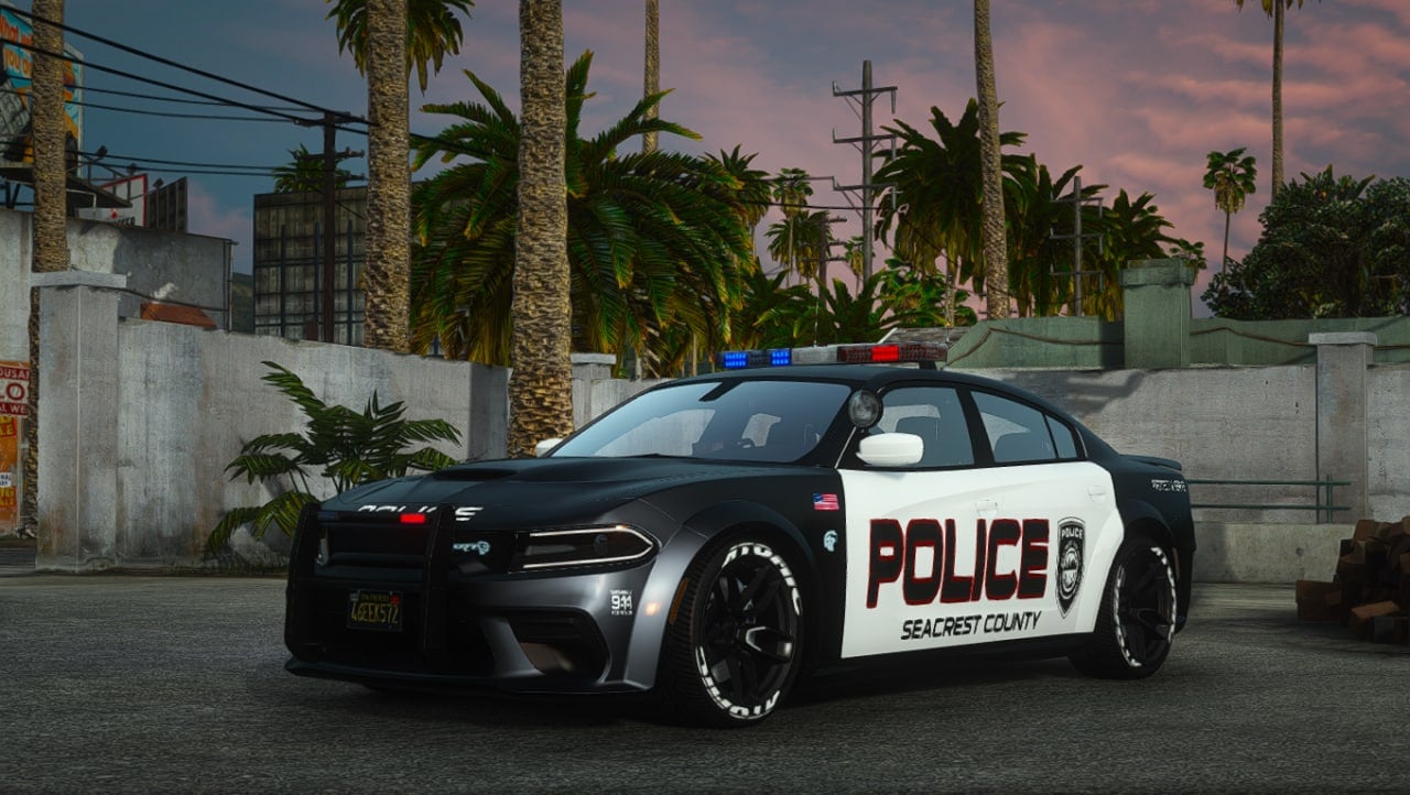 2020 Dodge Charger SRT Hellcat Crazy Police [Add-On | Extras | Vehfuncs V ]  