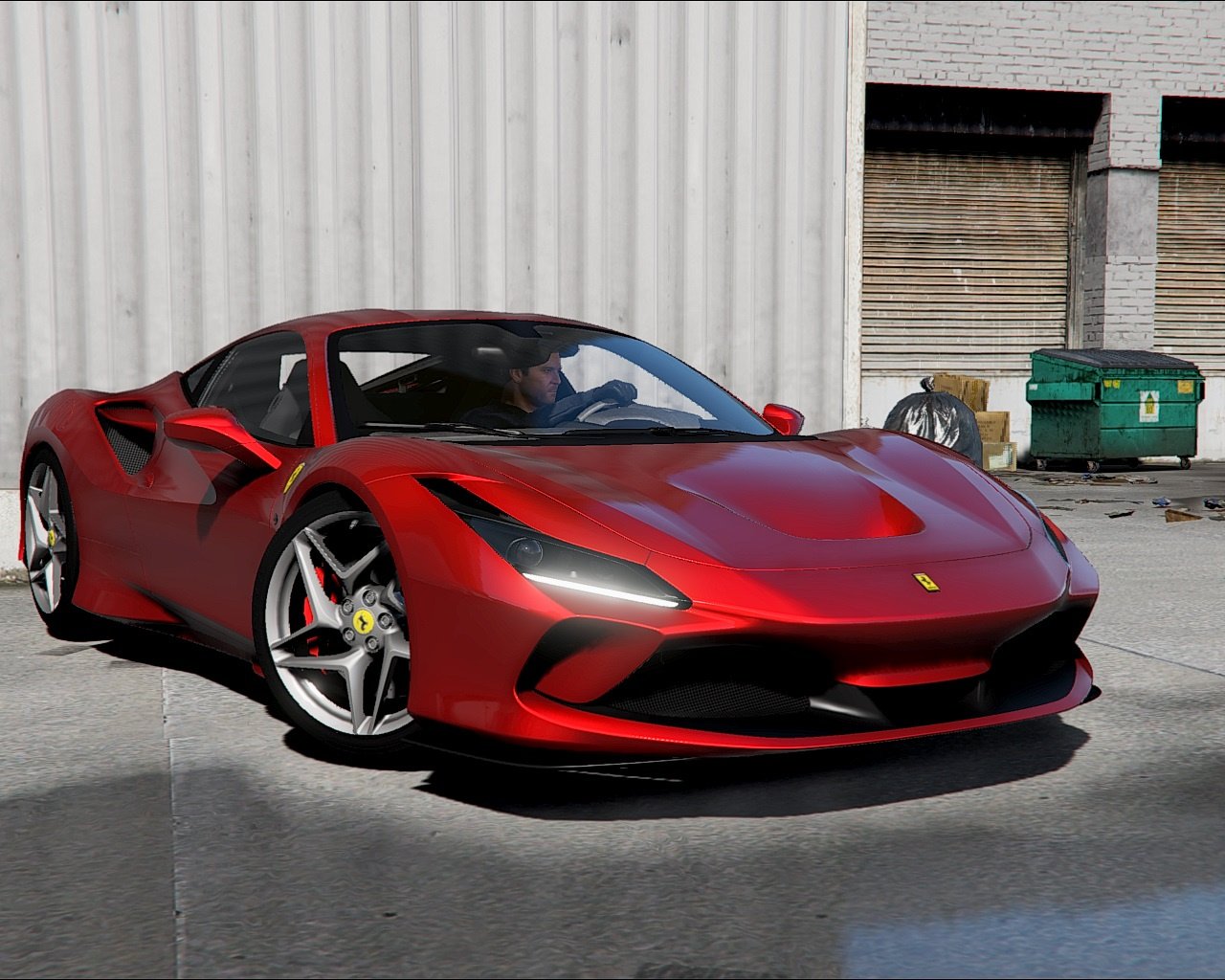 GTA V Online: PRIMEIRA CORRIDA com novo carro FERRARI F8! (novo) 