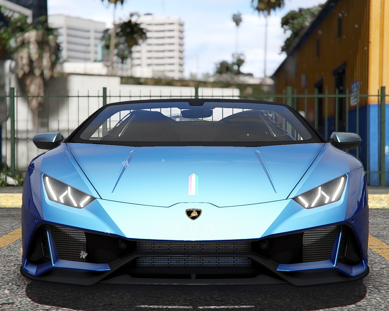 Lamborghini huracan spider gta 5 фото 19