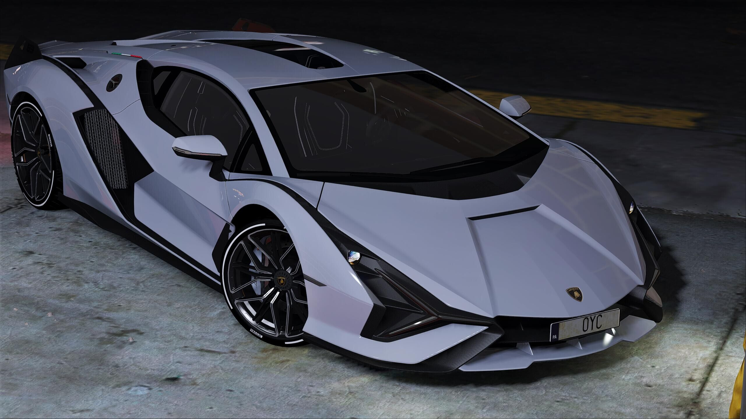 2020 Lamborghini Sian  Air Spoiler - GTA5-Mods.com