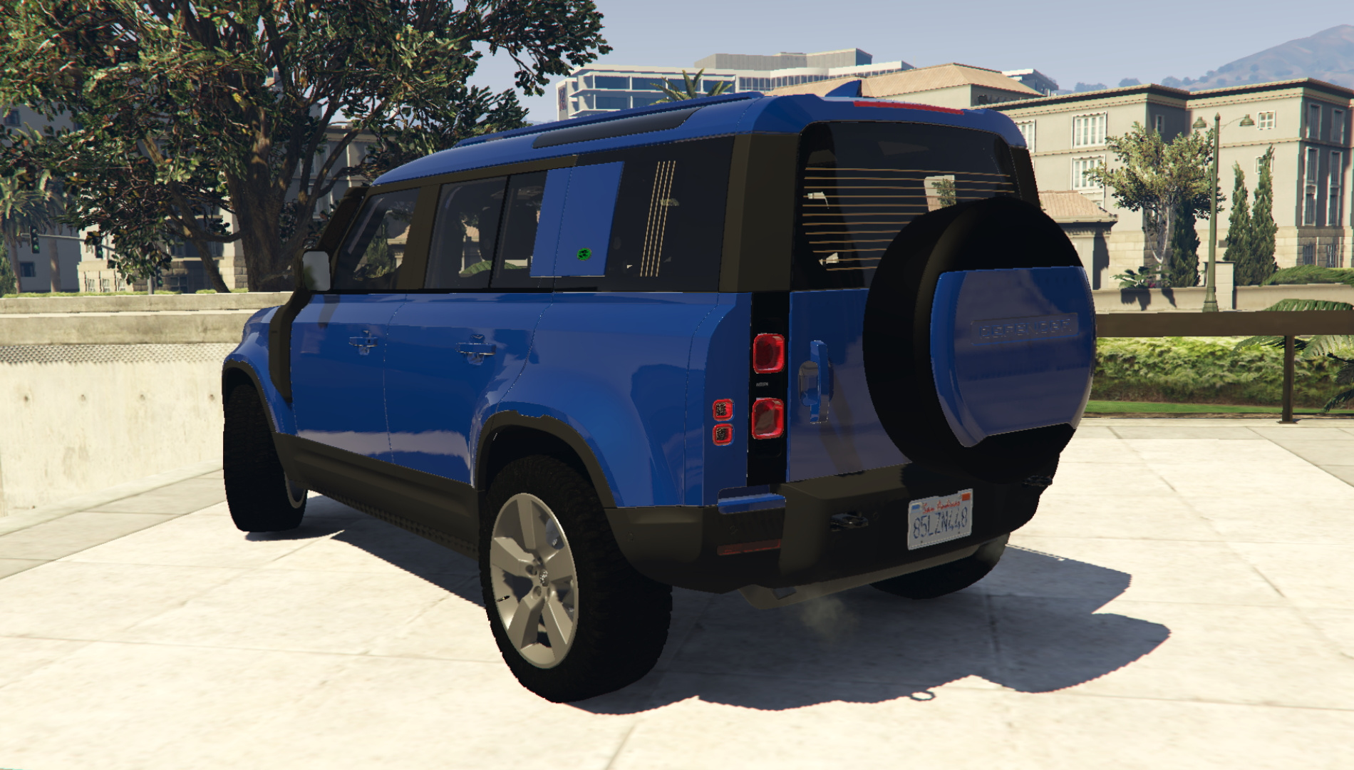 Land Rover Defender 90 Policia Naval for GTA 5