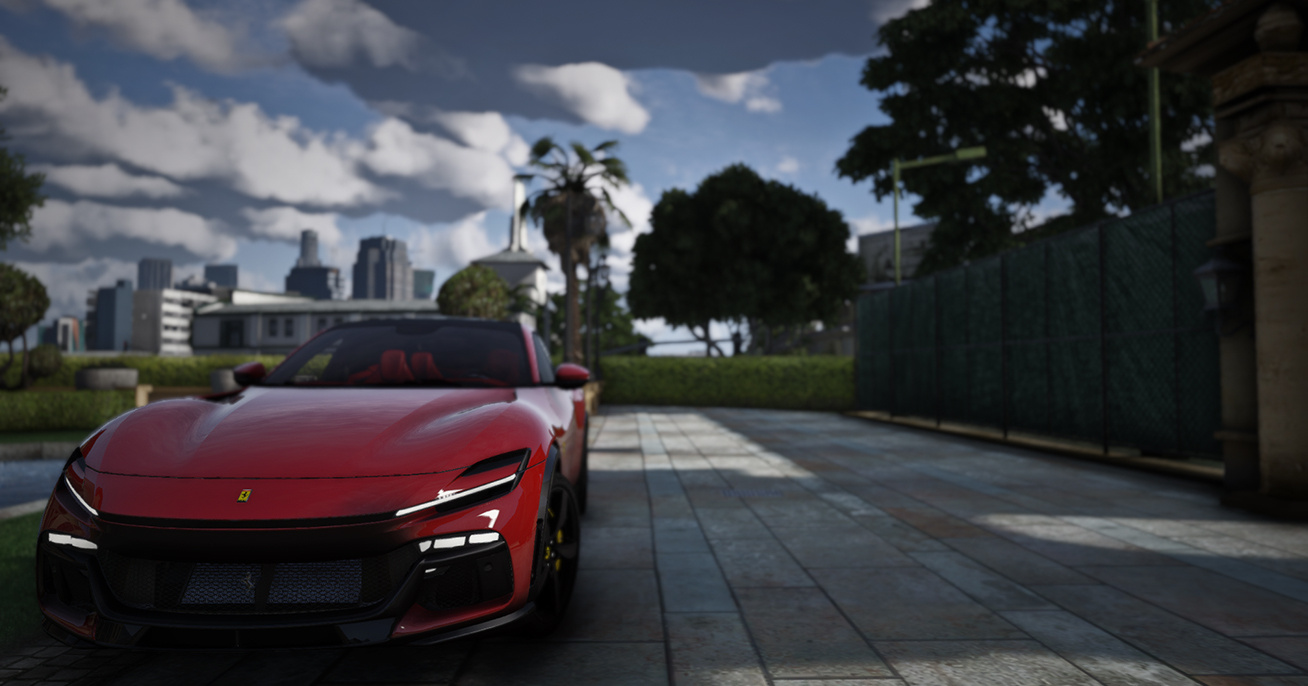 2023 Ferrari Purosangue [AddOn LODs FiveM]