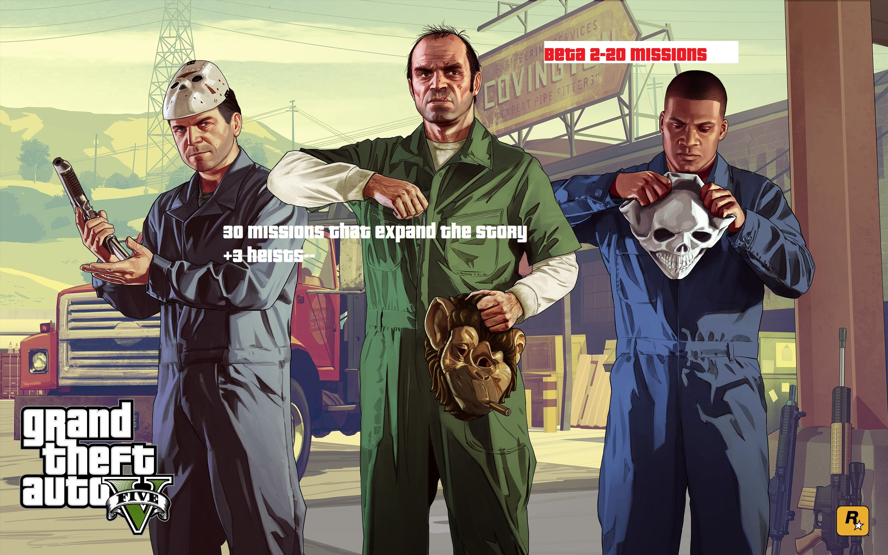 25 New Story + 30 Like GTA:Online Missions [Build A Mission