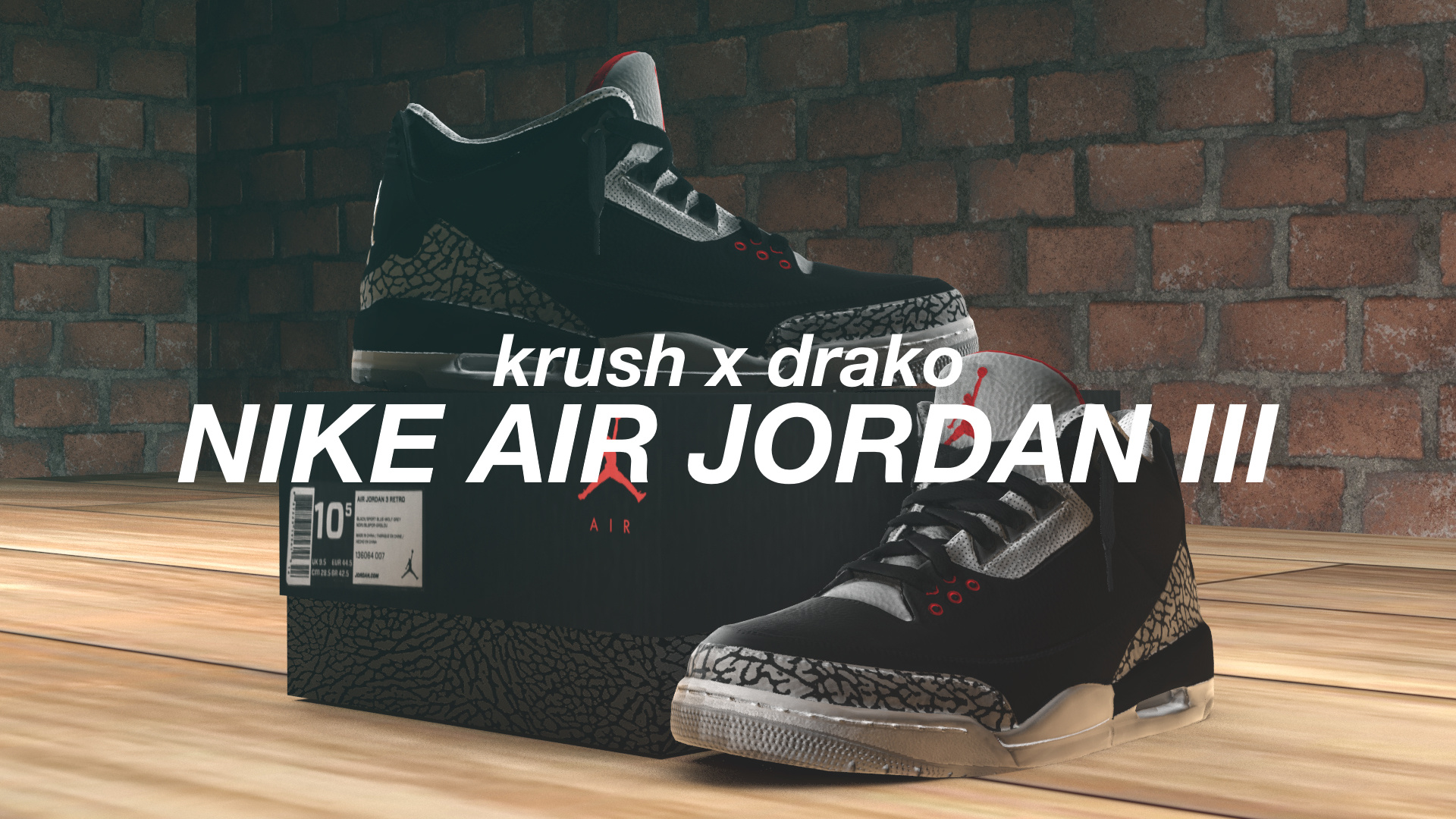 4K] Nike Retro Jordan 3 - GTA5-Mods.com