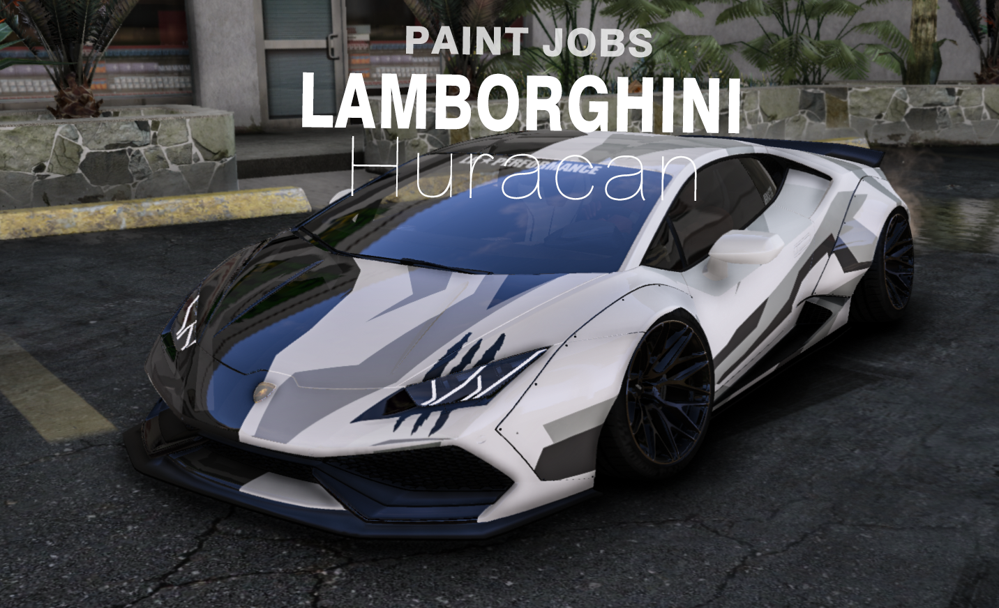 Lamborghini huracan spider gta 5 фото 48