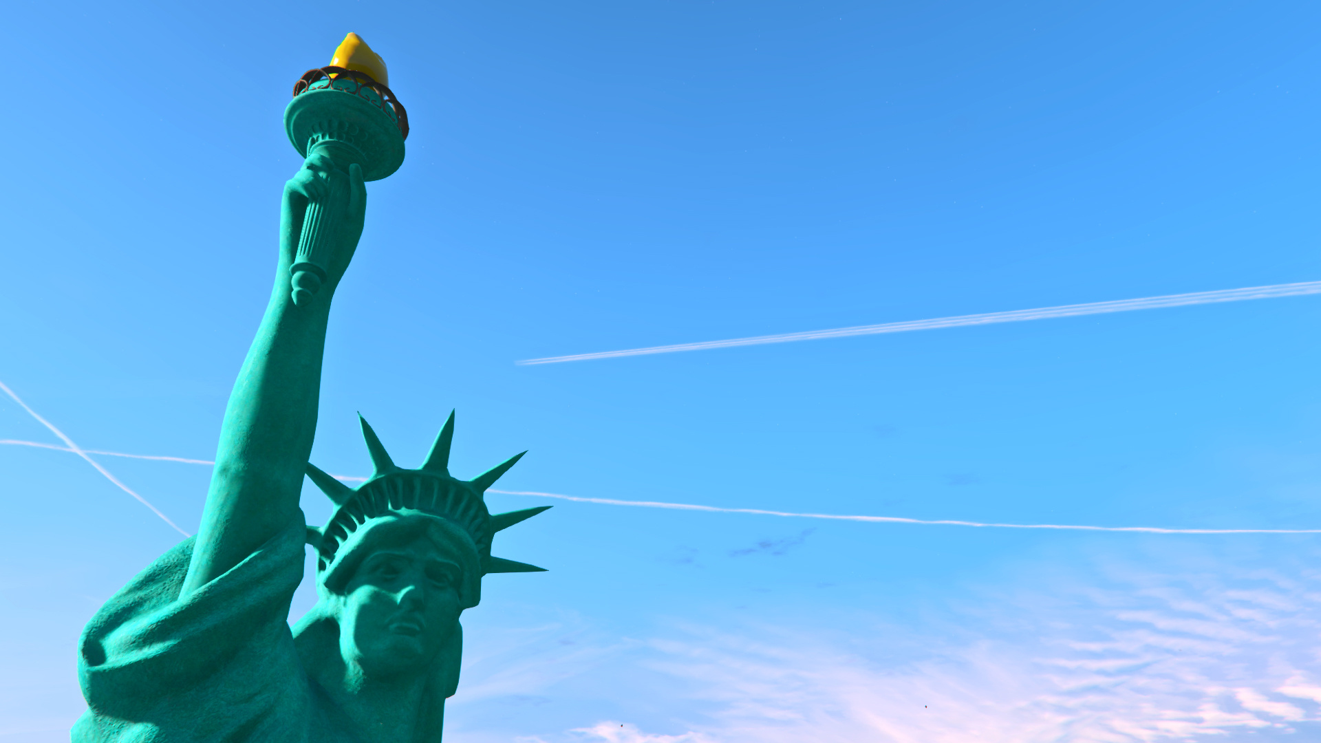 4K Statue of Liberty (Liberty Rewind) .