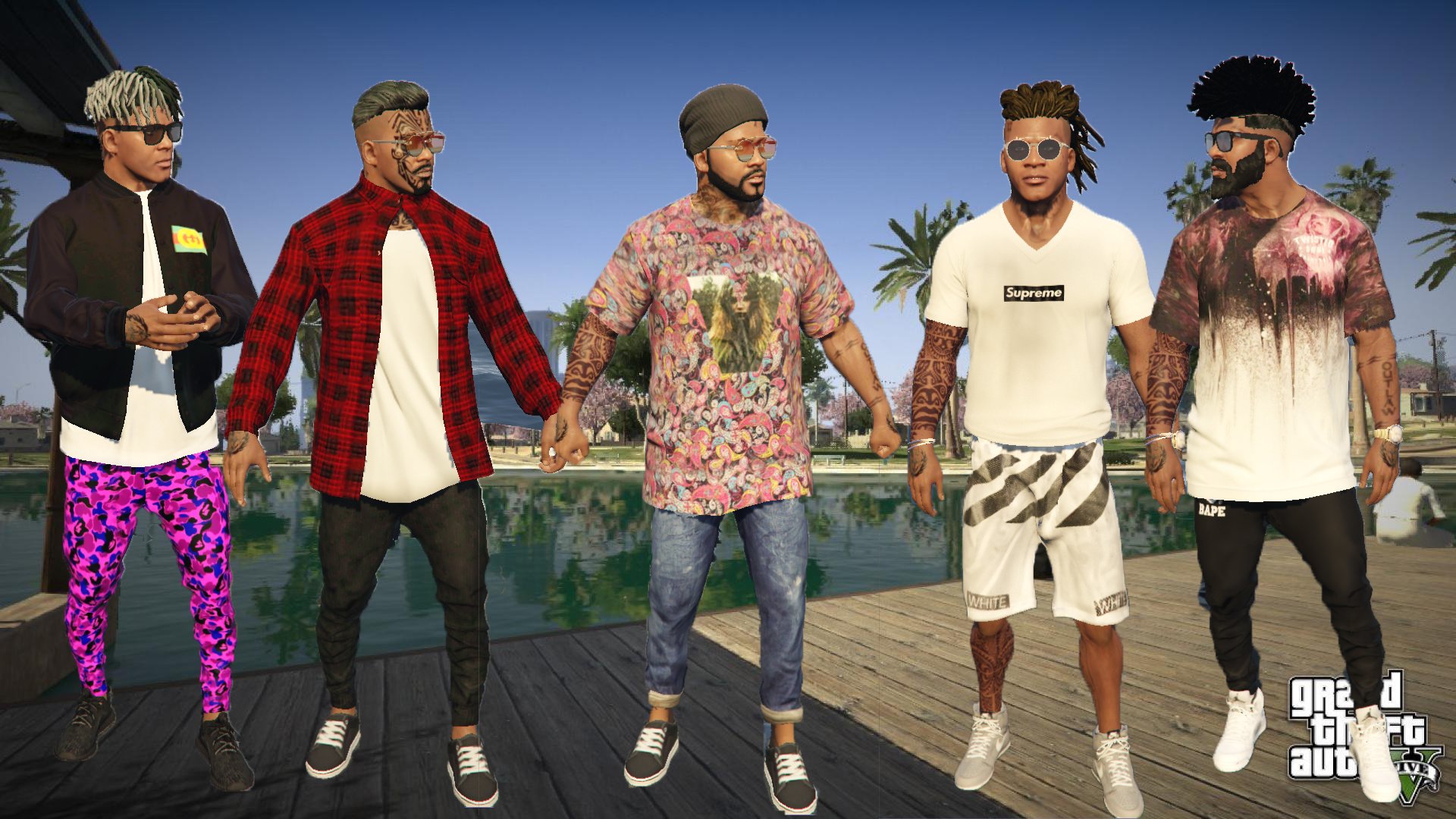 All outfits for gta 5 фото 52