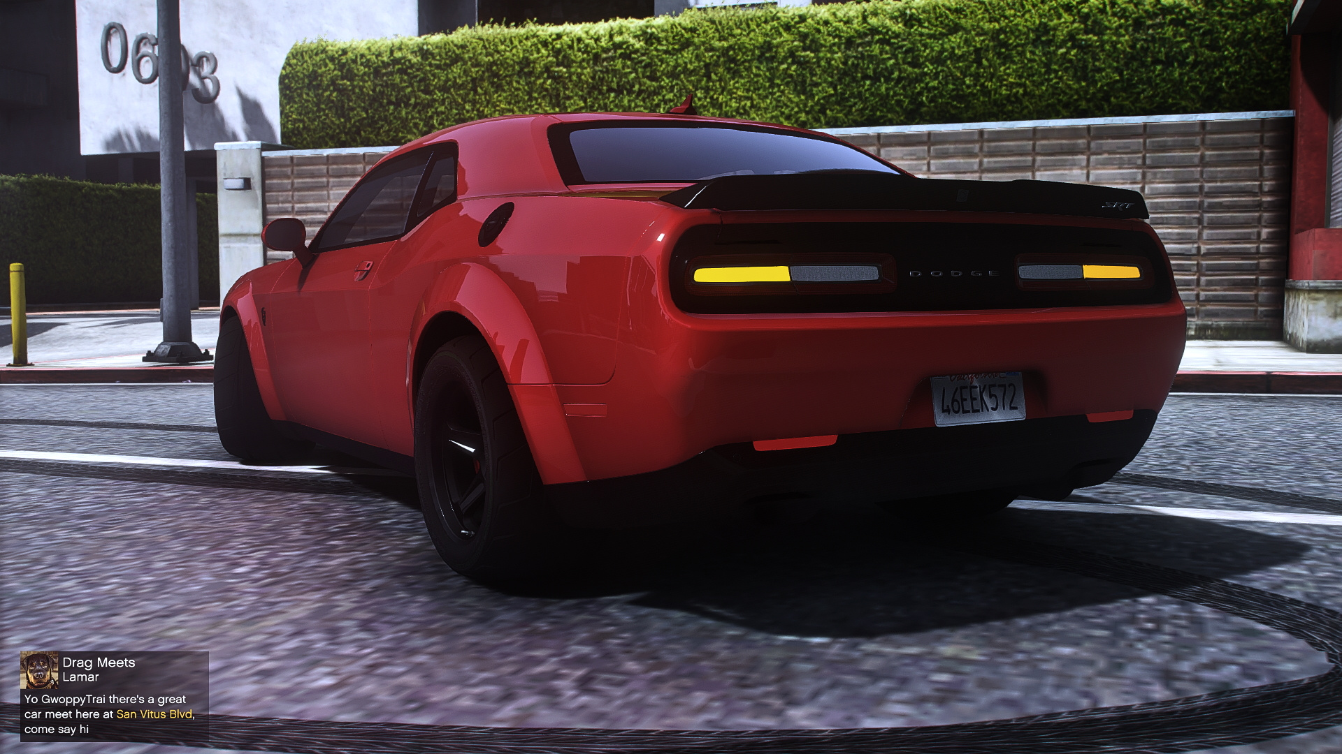 гта 5 dodge challenger demon фото 101