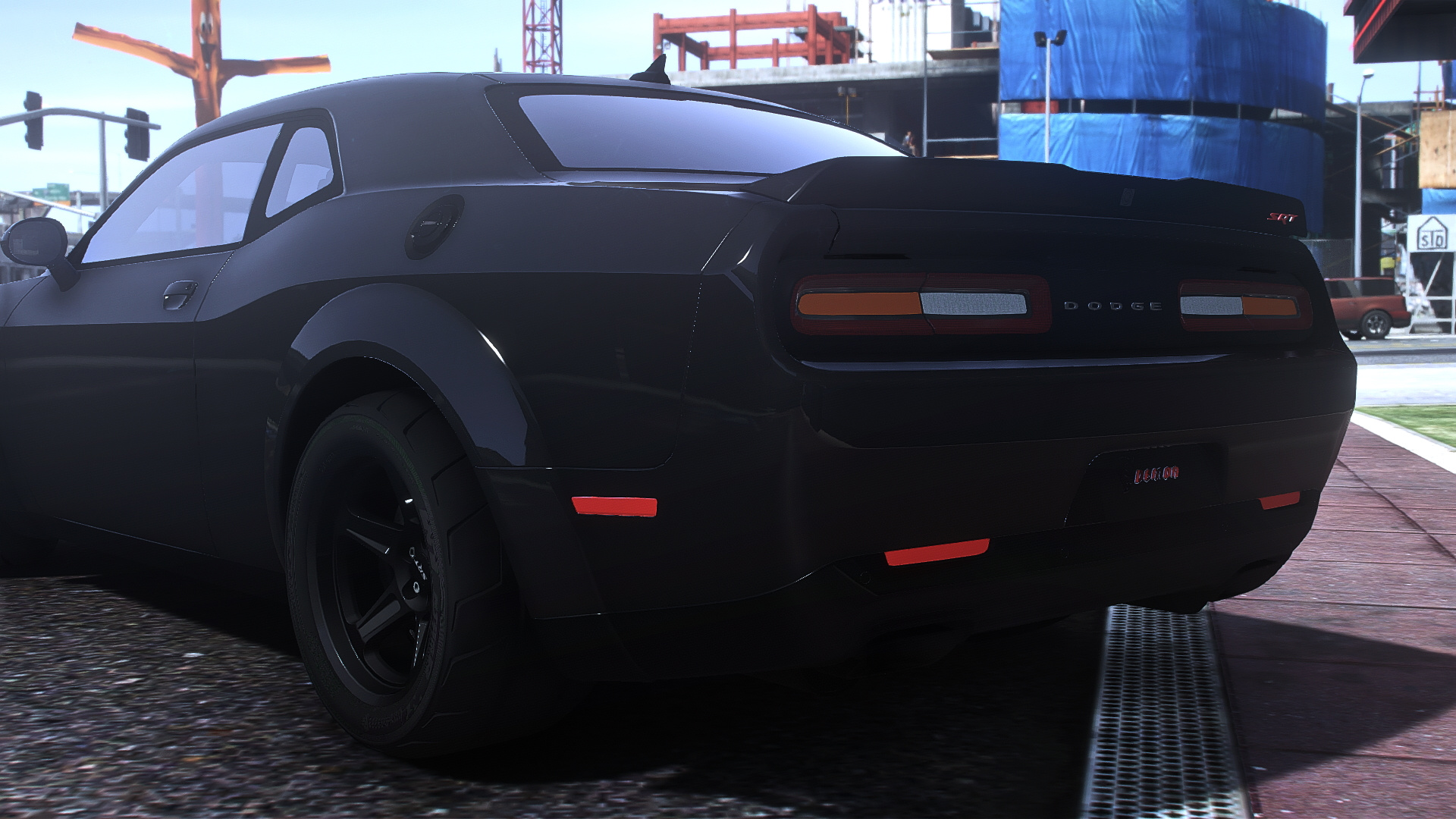 Dodge challenger srt demon 2018 gta 5 фото 93