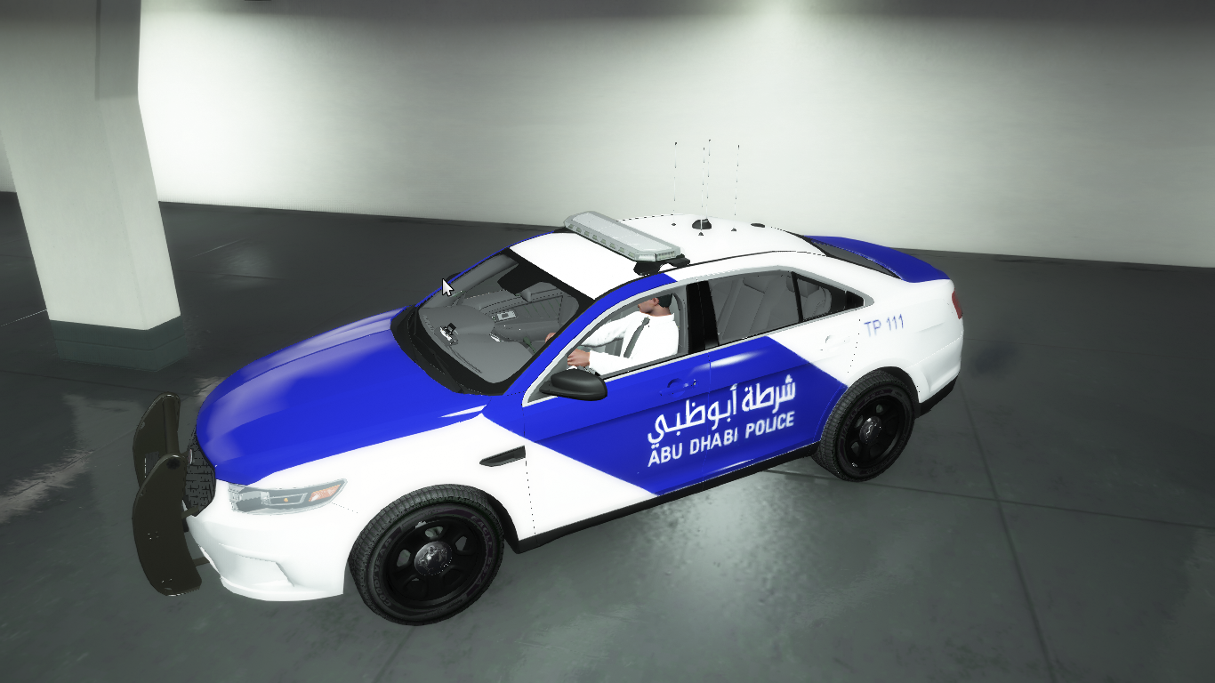 Abu Dhabi Police Ford Police Interceptor Sedan Gta5 Mods Com
