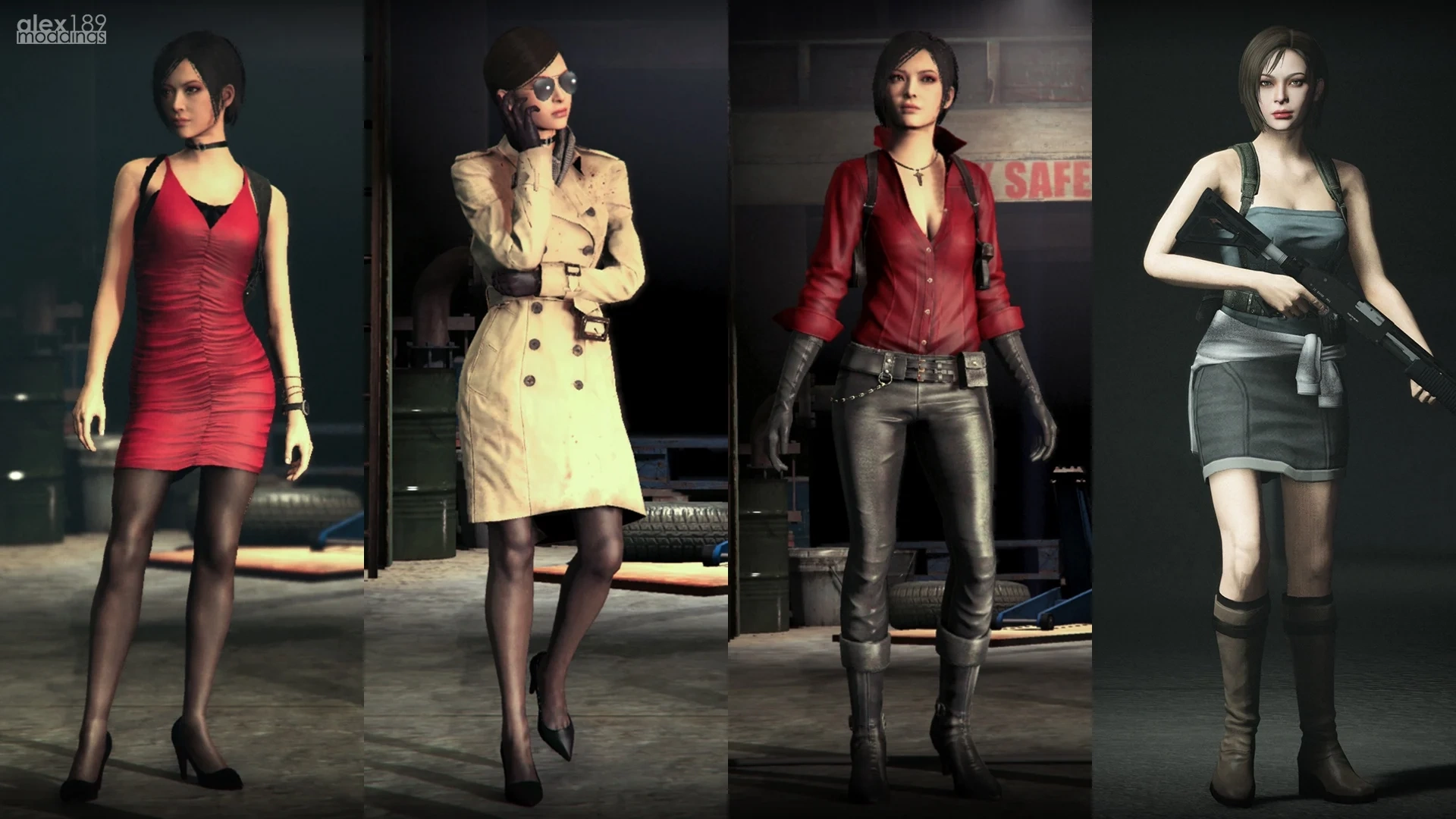 Download Ada Wong - RESIDENT EVIL 4 REMAKE [Add-On Ped