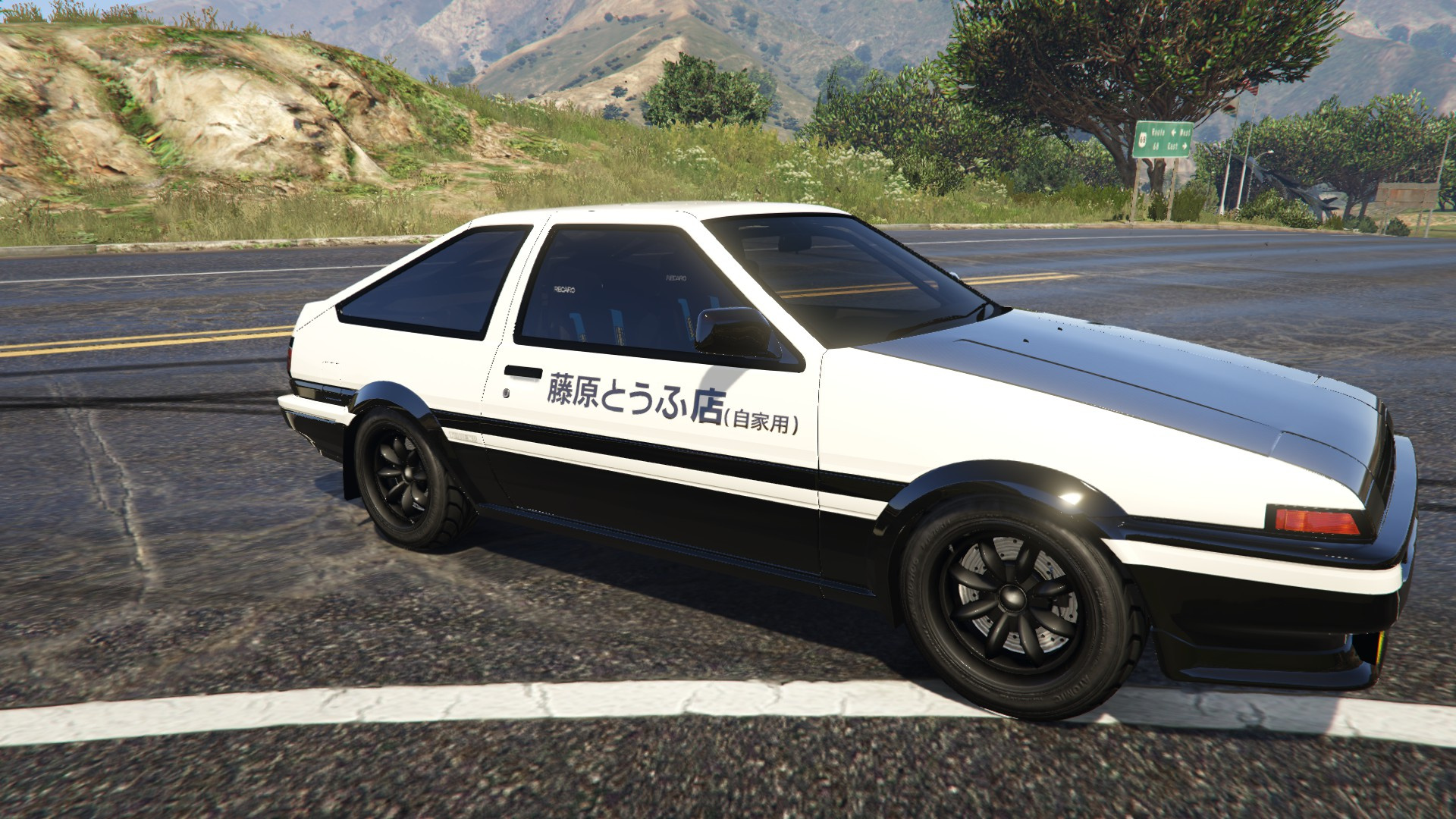 Toyota ae86 trueno гта 5 фото 14