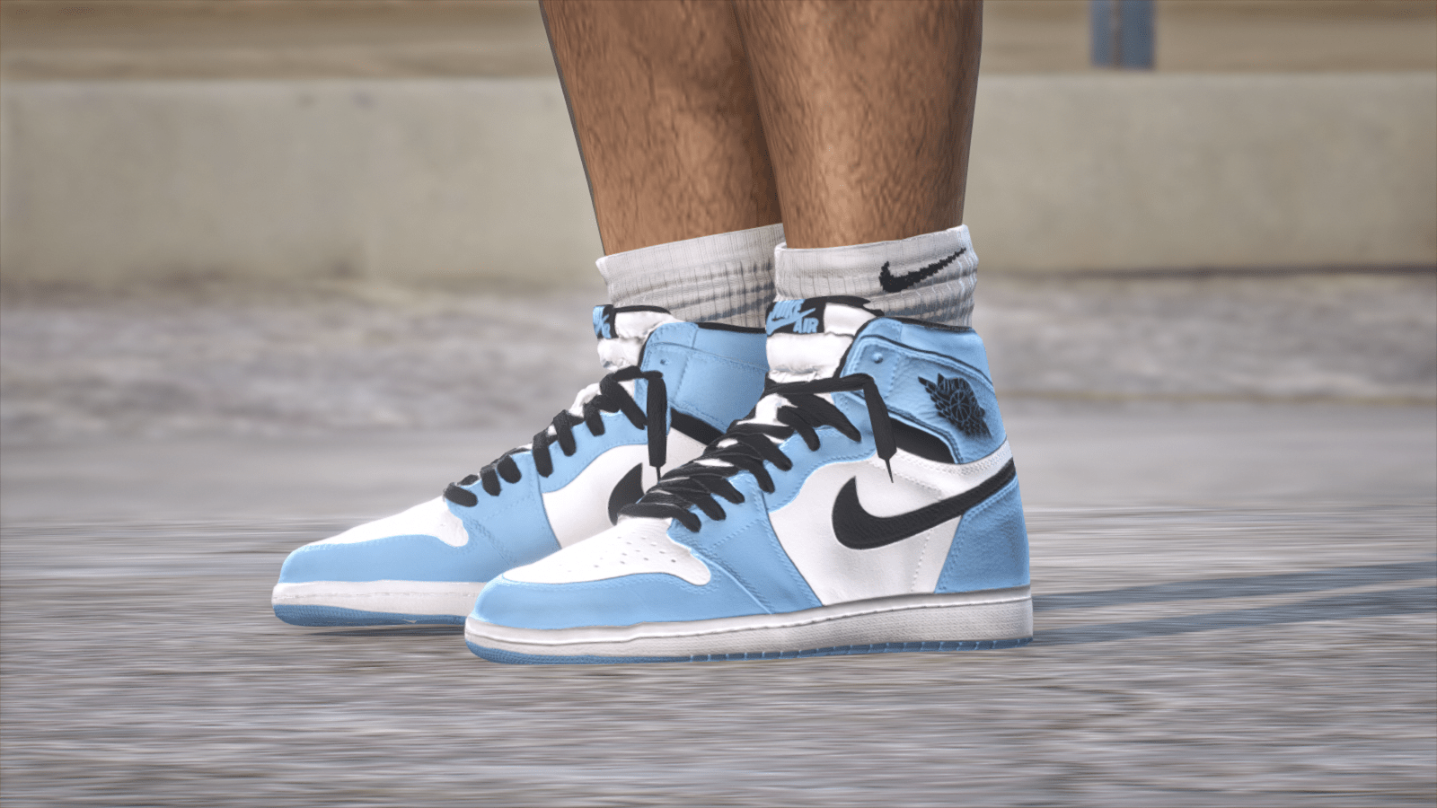 Nike Air Force 1 Low Off-White MCA University Blue for MP Male 