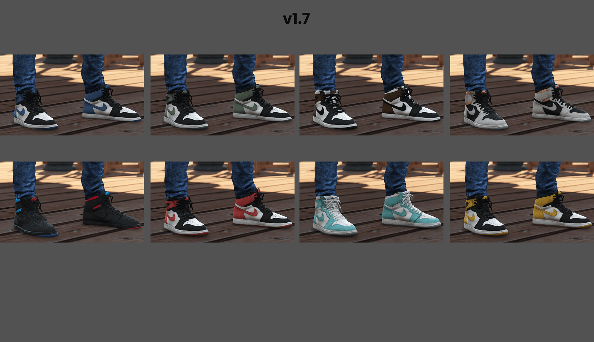 Air Jordan 1 New Textures - GTA5-Mods.com