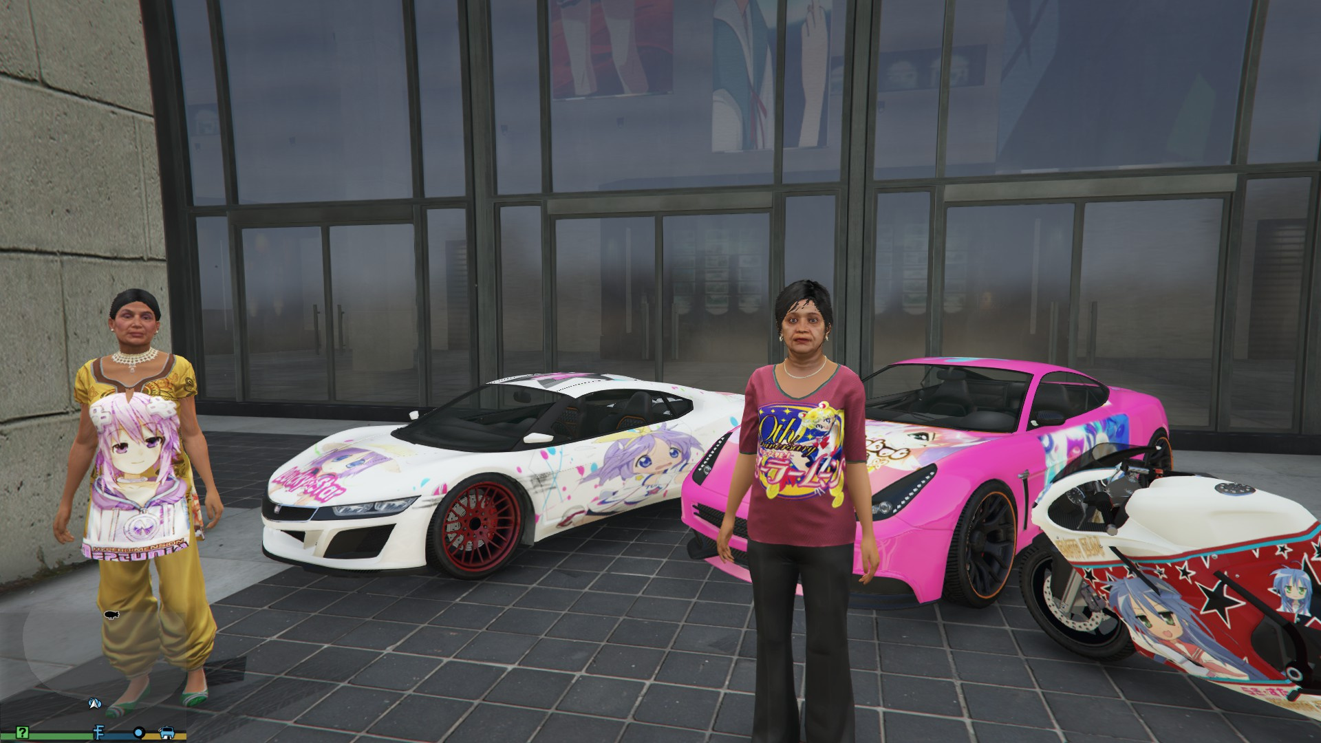 Download Anime style APEX stickers for Mazda RX7 Spirit R for GTA 5