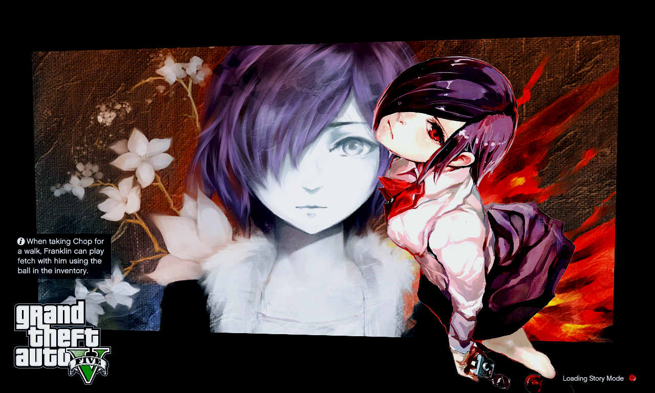 Anime Tokyo Ghoul loading screens - GTA5-Mods.com