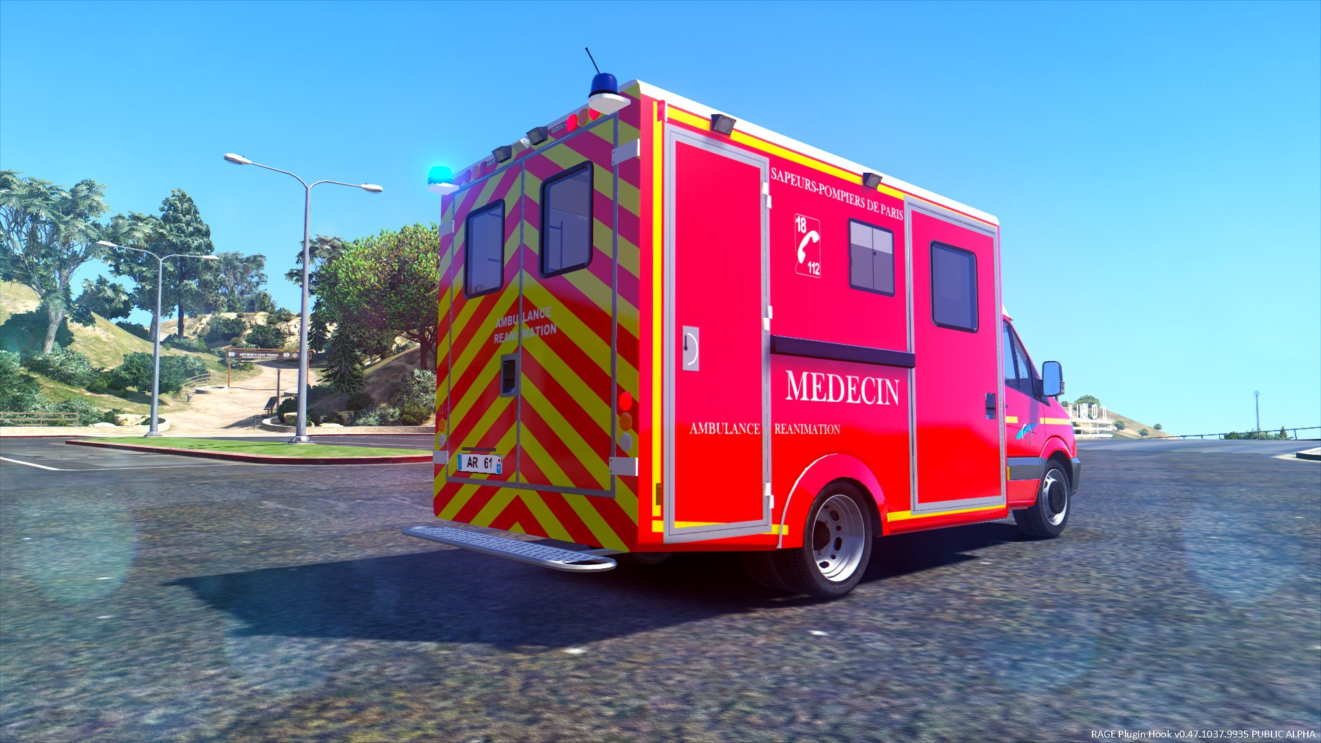 Ambulance gta 5 замена