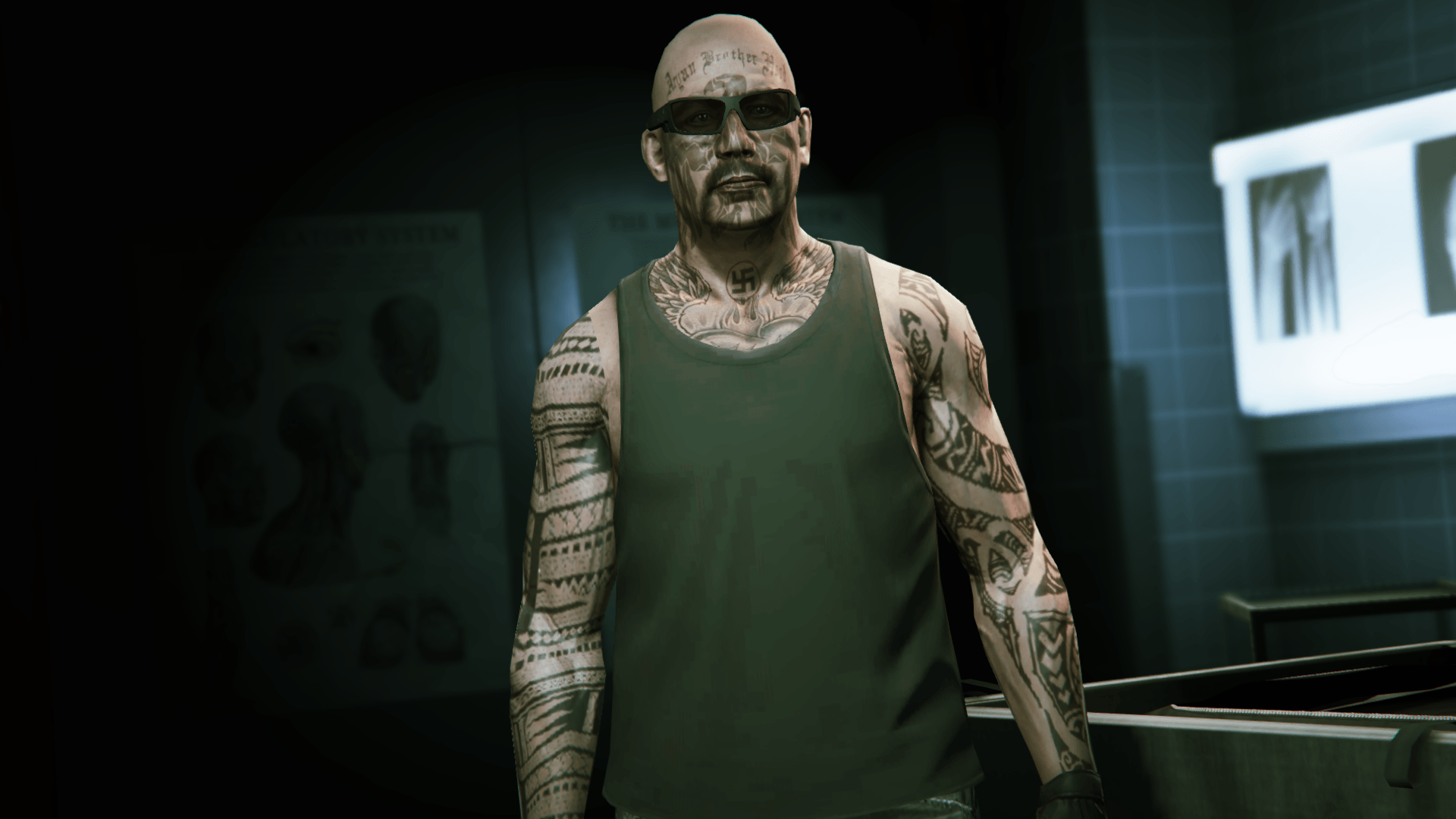 aryan brotherhood prison tattoos reptilian style haircut aryan brotherhood prison tattoos reptilian style haircut