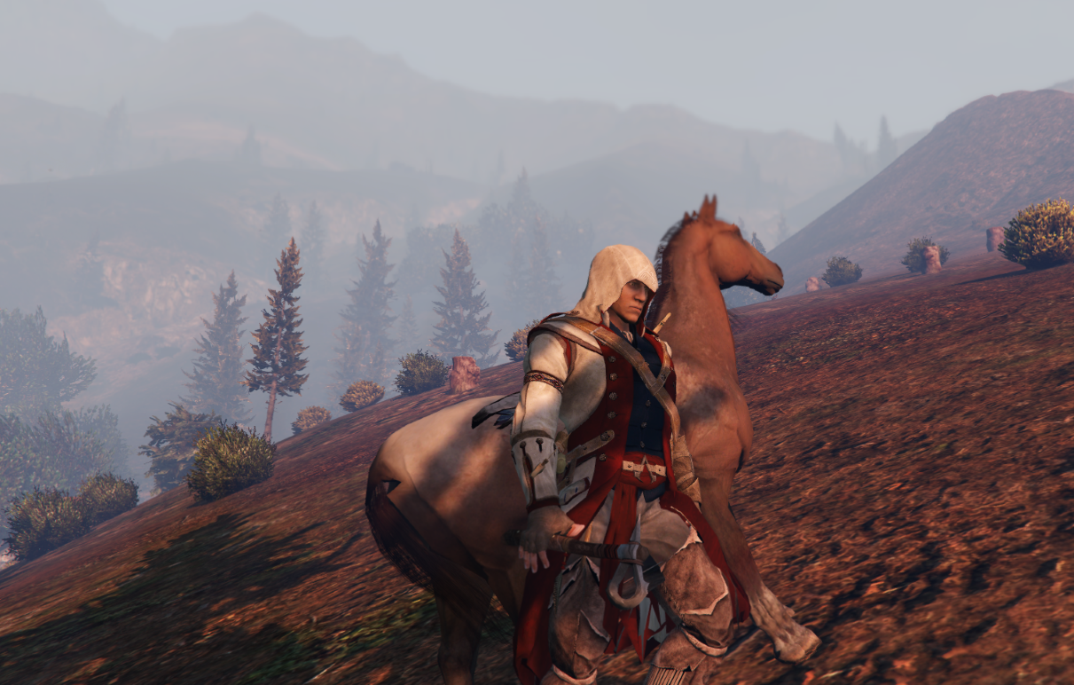 Assassins creed 3 mods. Ассасин 3 лошади. Assassin's Creed 3 лошадь. Стог сена Assassins Creed.