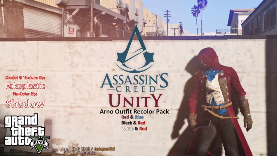 Dark Outfits for Arno [Assassin's Creed Unity] [Mods]