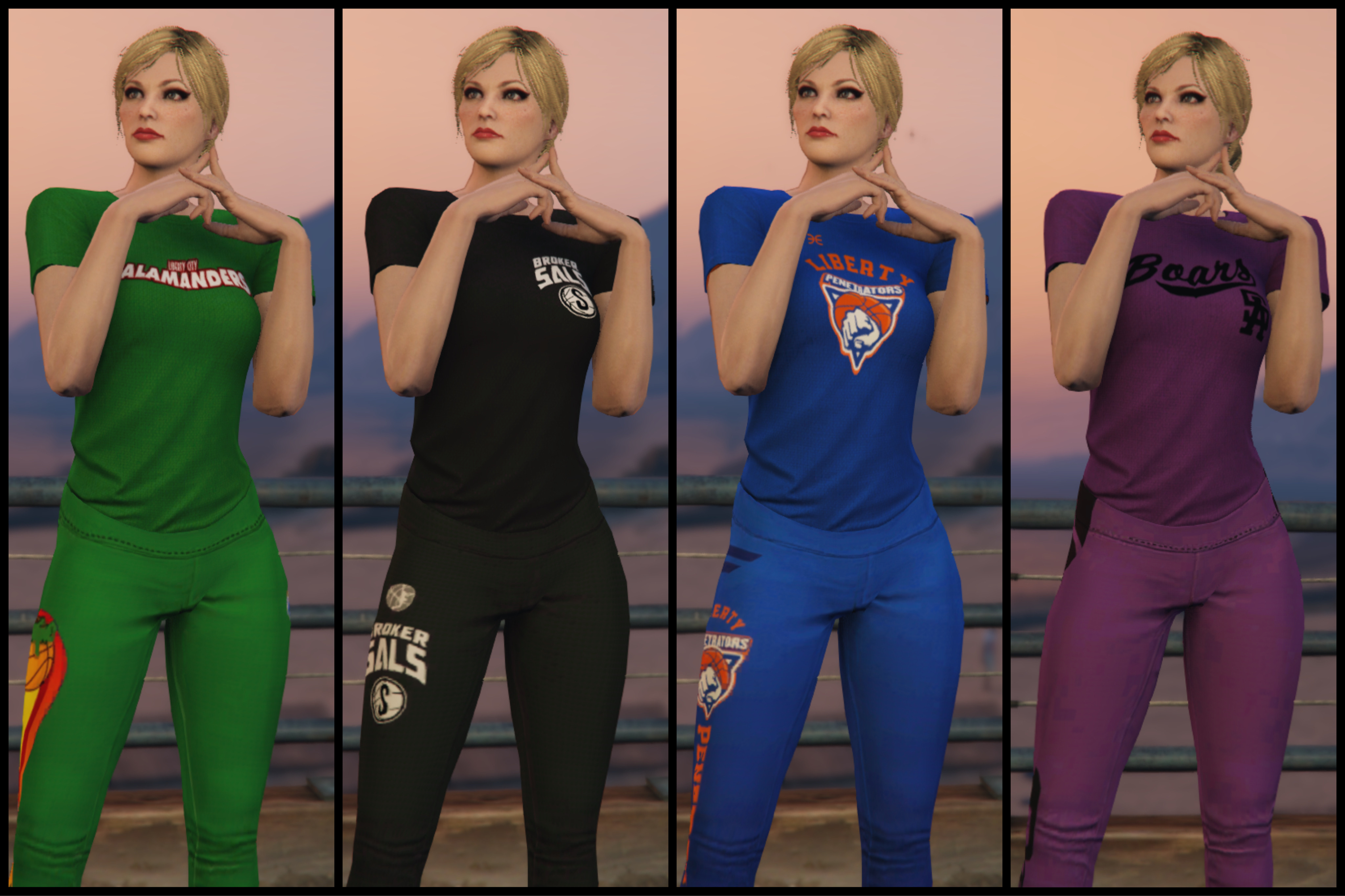 Athletic Tights and Tees - GTA5-Mods.com