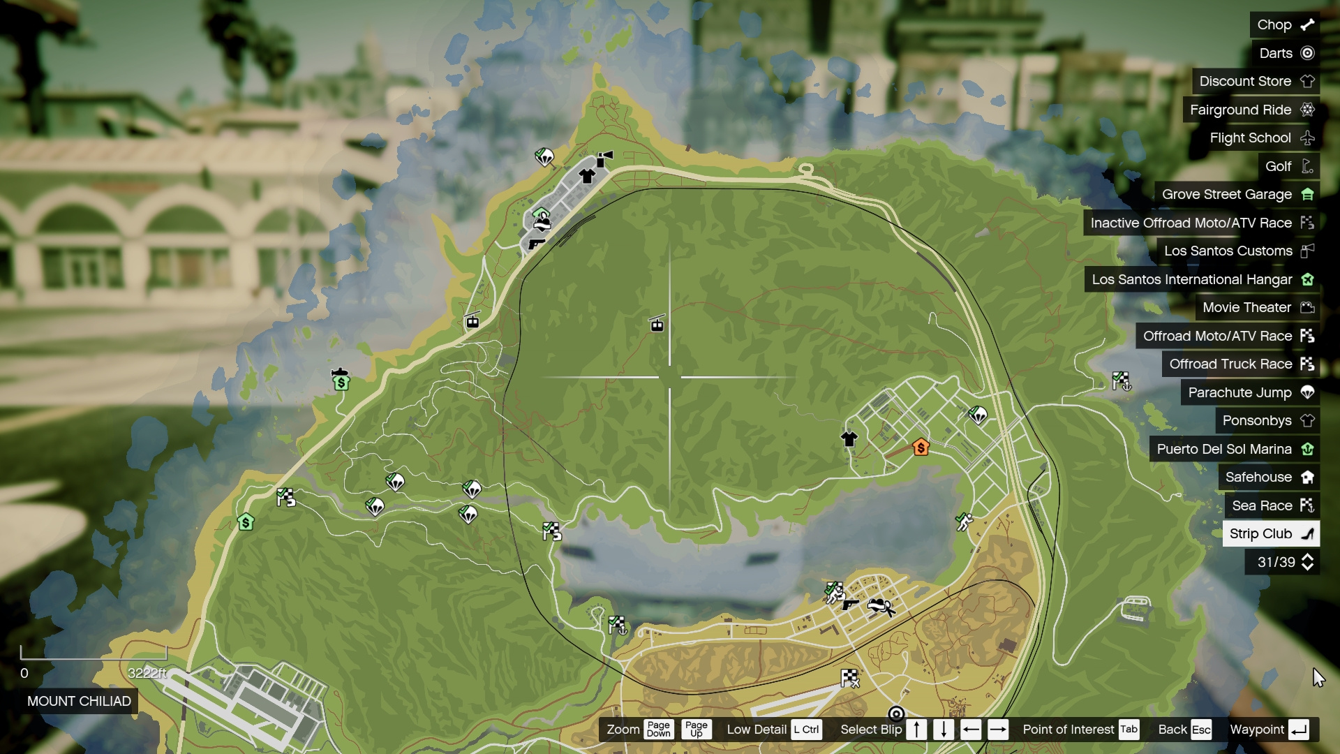 Large panoramic map of GTA 5, Games, Mapsland