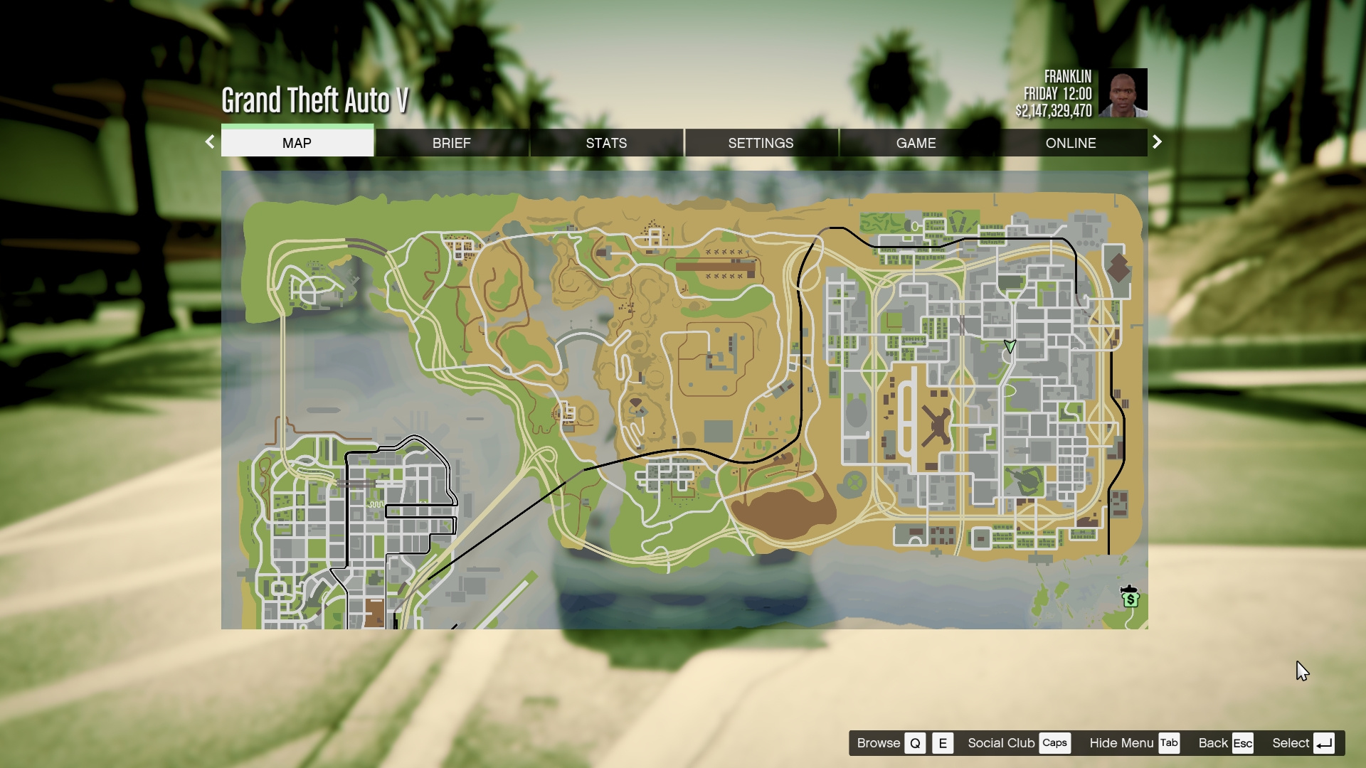 GTA Los Santos Game Wooden Map | GTA 3D Multi-layer Fan Art