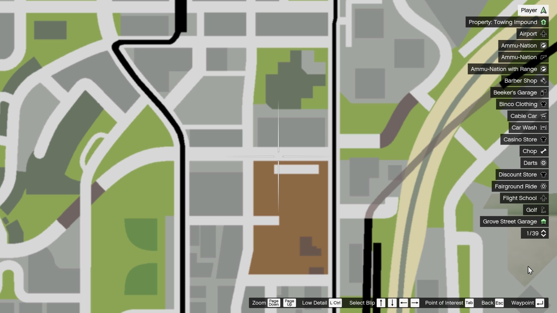 Recreated the San Andreas map with modern Los Santos (GTA V map