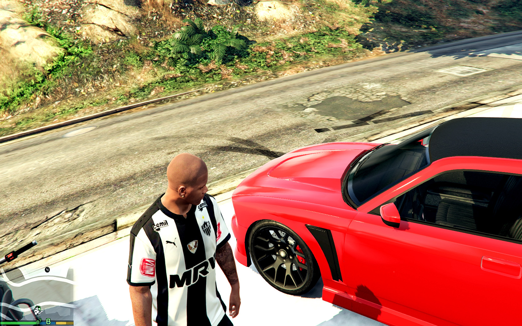 Atlético MG / Galo 15/15 Shirt for Franklin - GTA5-Mods.com