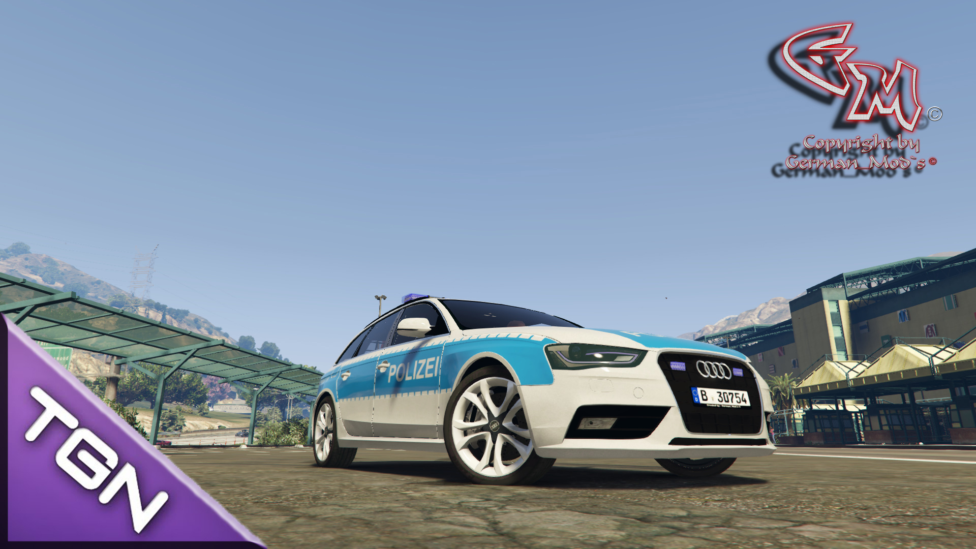 Audi A4 Avant Polizei Berlin - GTA5-Mods.com