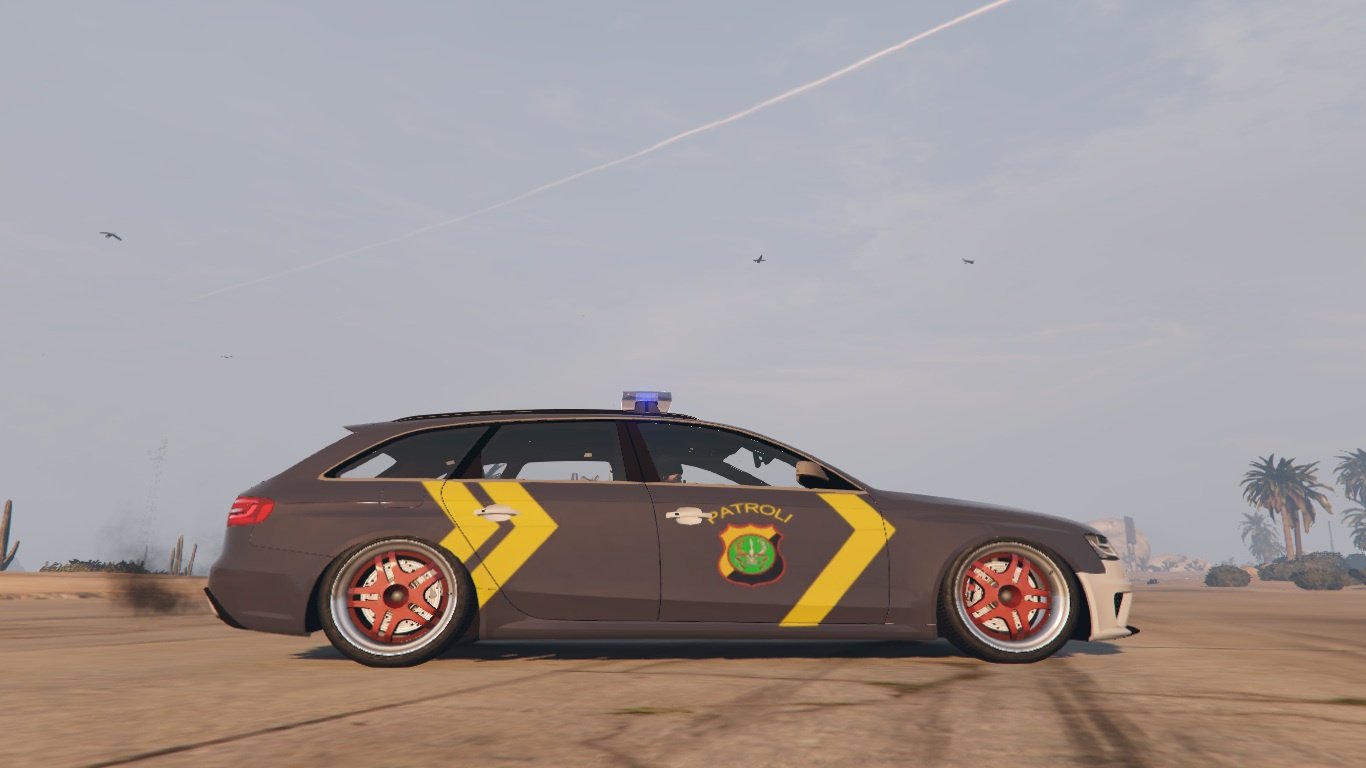 Audi RS4 Indonesian Police Patrol - GTA5-Mods.com