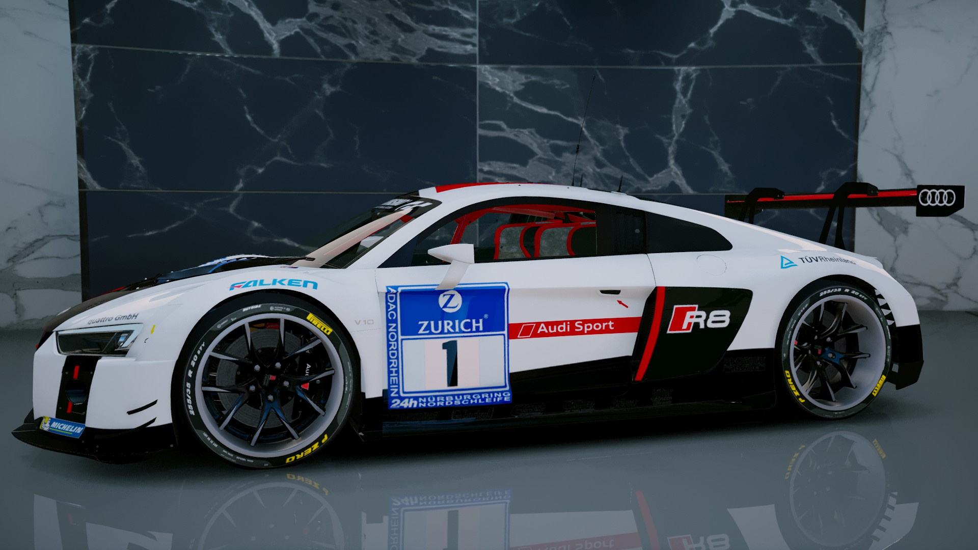 Tuning audi r8 gta 5 фото 96