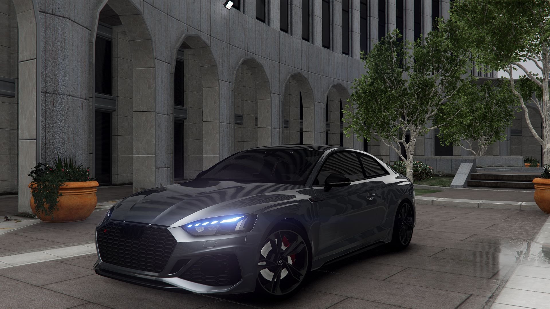 Audi r8 gta 5 replace фото 63