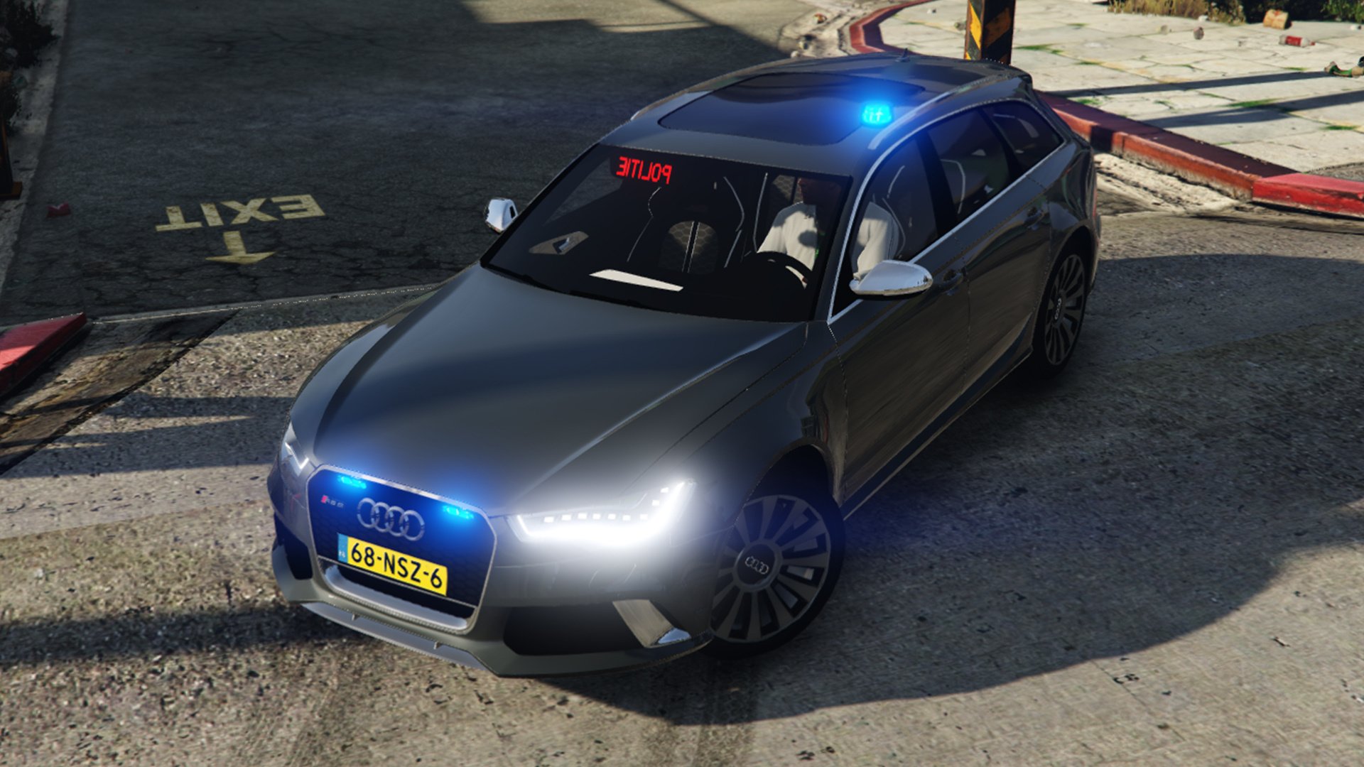 Audi Rs6 Unmarked Police [els] Gta5
