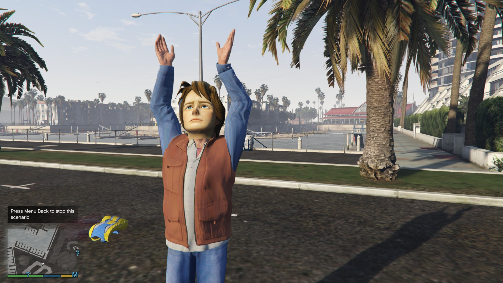 Back To The Future Marty Mcfly Mask Gta5 Mods Com Images, Photos, Reviews