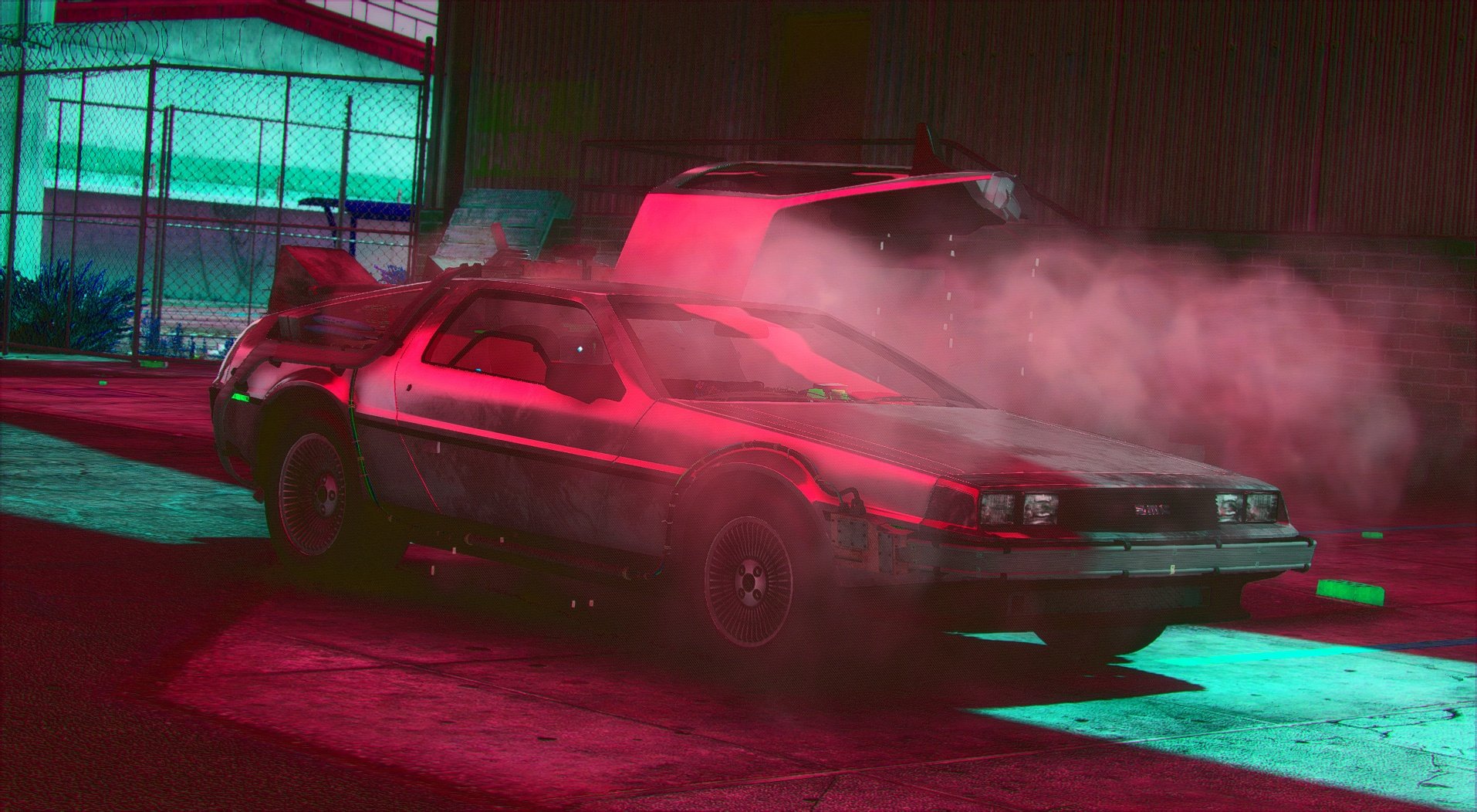 gta 5 back to the future car