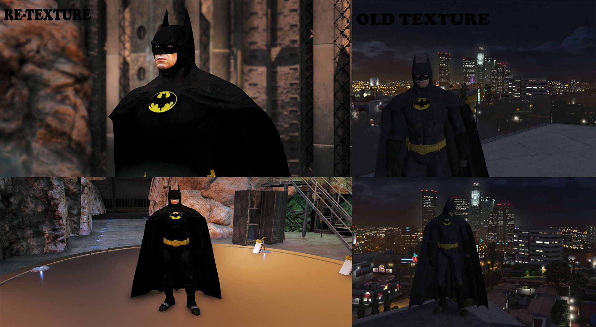 BAK Batman (1989) Re-Texture 