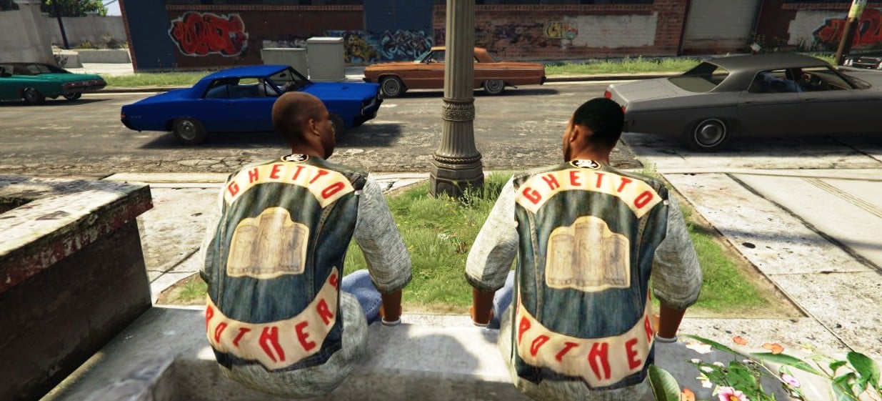 Ballas 1970s gang Ghetto Brothers/Black Spades - GTA5-Mods.com