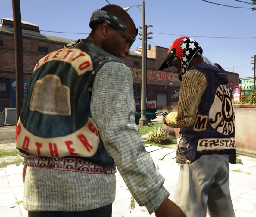 Ballas 1970s gang Ghetto Brothers/Black Spades - GTA5-Mods.com