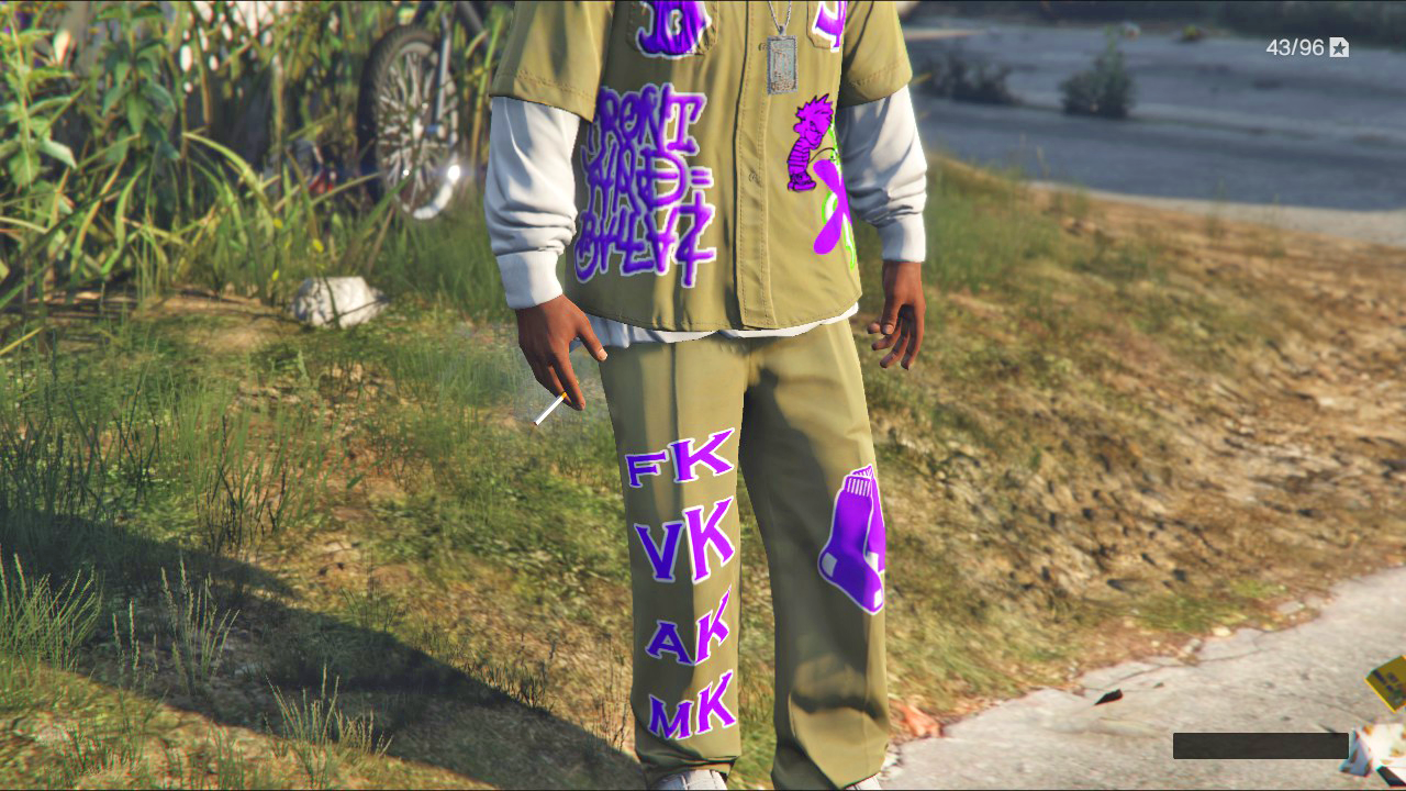 Ballas Hood Day - Gang Outfit for Franklin 