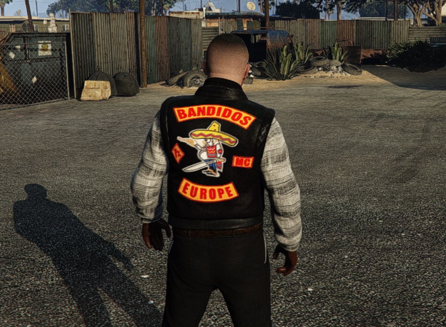  Bandidos MC Vest For Michael GTA5 Mods