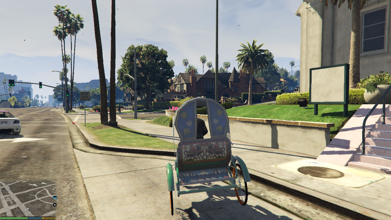 Download Bangladeshi Rickshaw for GTA 5