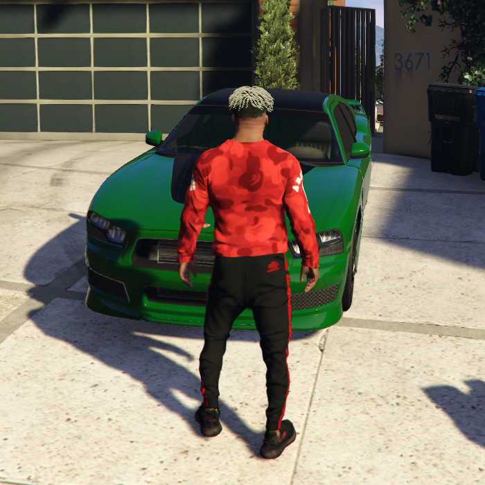 Bape jumper for Franklin - GTA5-Mods.com