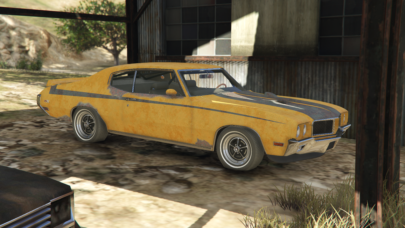 Barn Find Livery For Sam Mods 70 Gsx Stage 1 Gta5 Mods Com